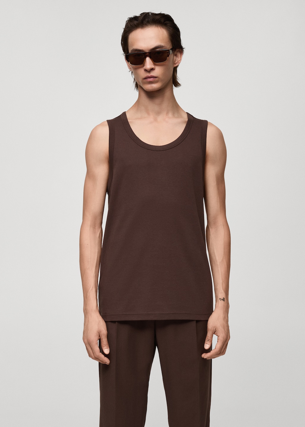 Mango Träger-T-Shirt aus 100 % Baumwolle