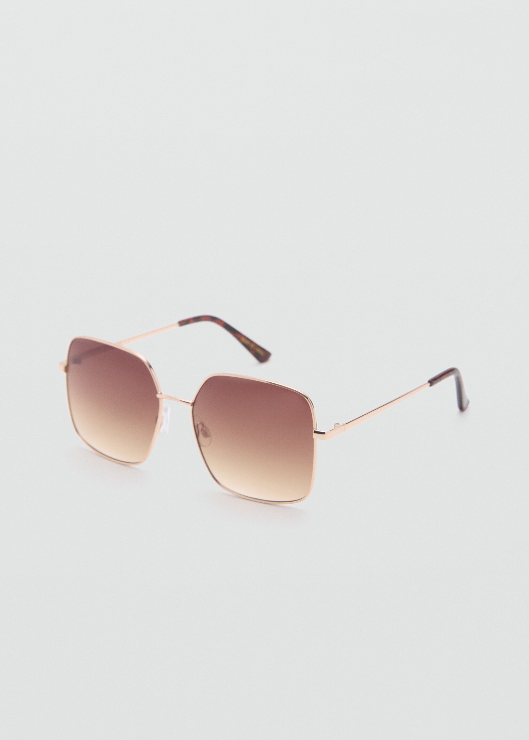 Metallic frame sunglasses - Medium plane