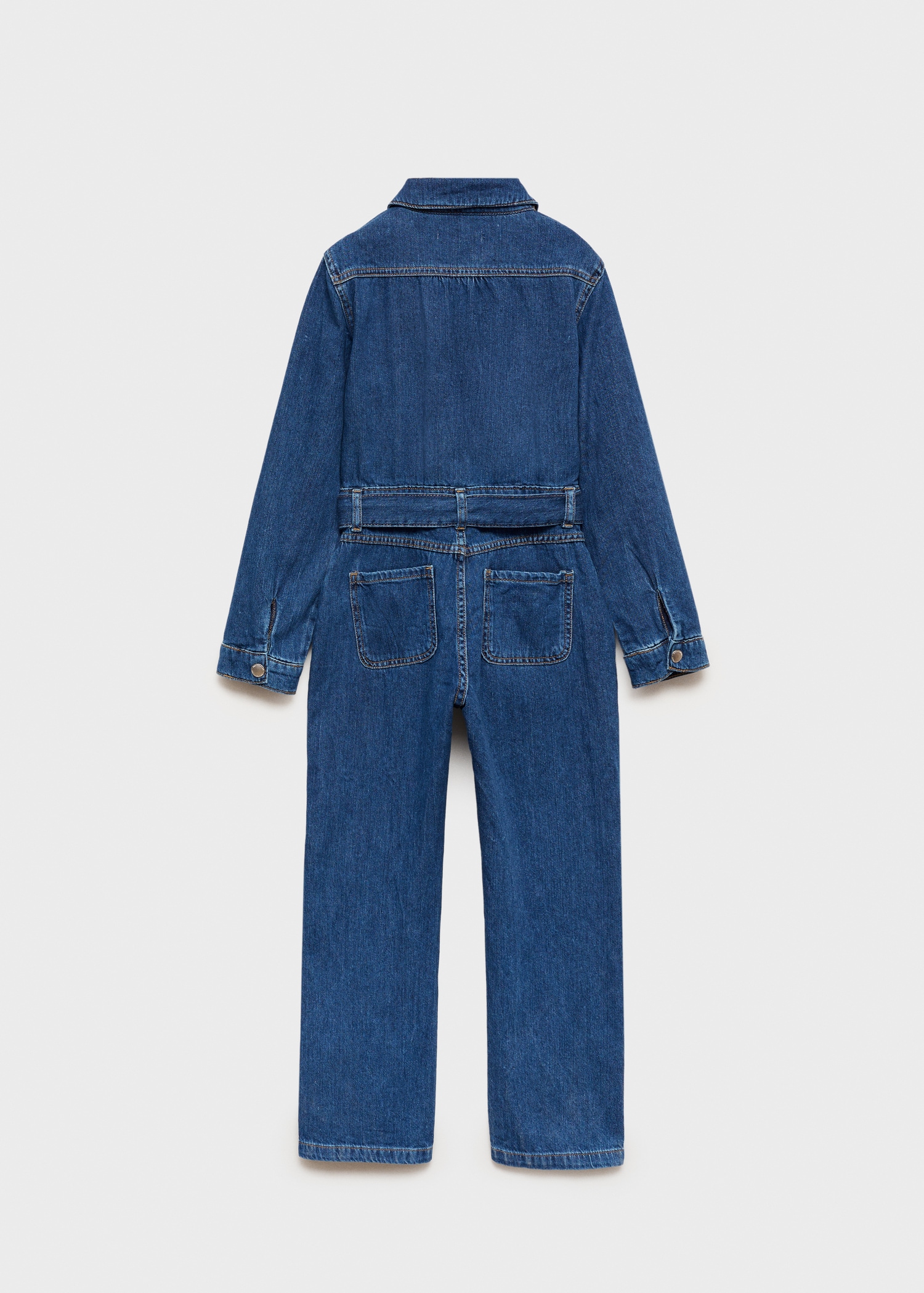 Combi-pantalon en jean - Verso de l’article