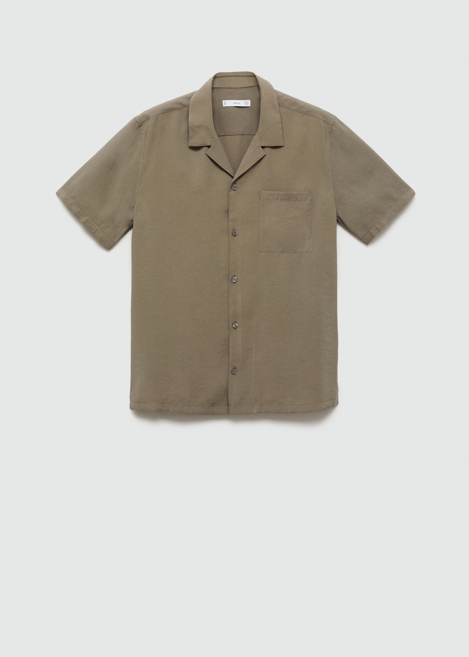 Regular-fit modal cotton shirt - Article without model