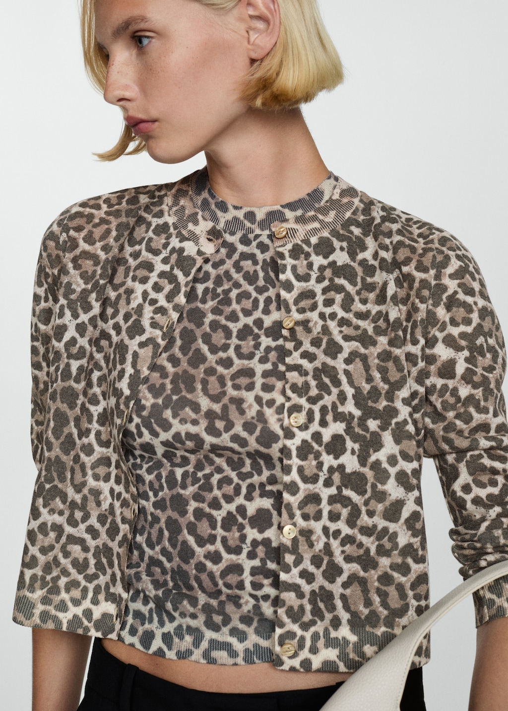 Pull leopard femme mango sale