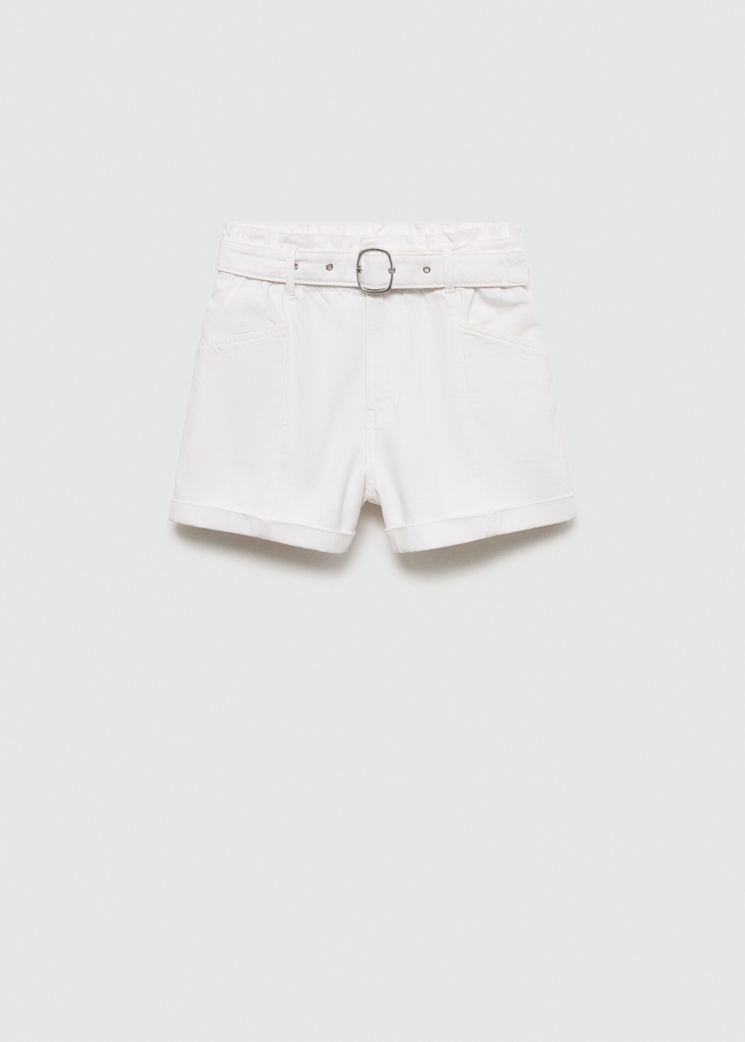 Shorts vaqueros cinturón - Artículo sin modelo