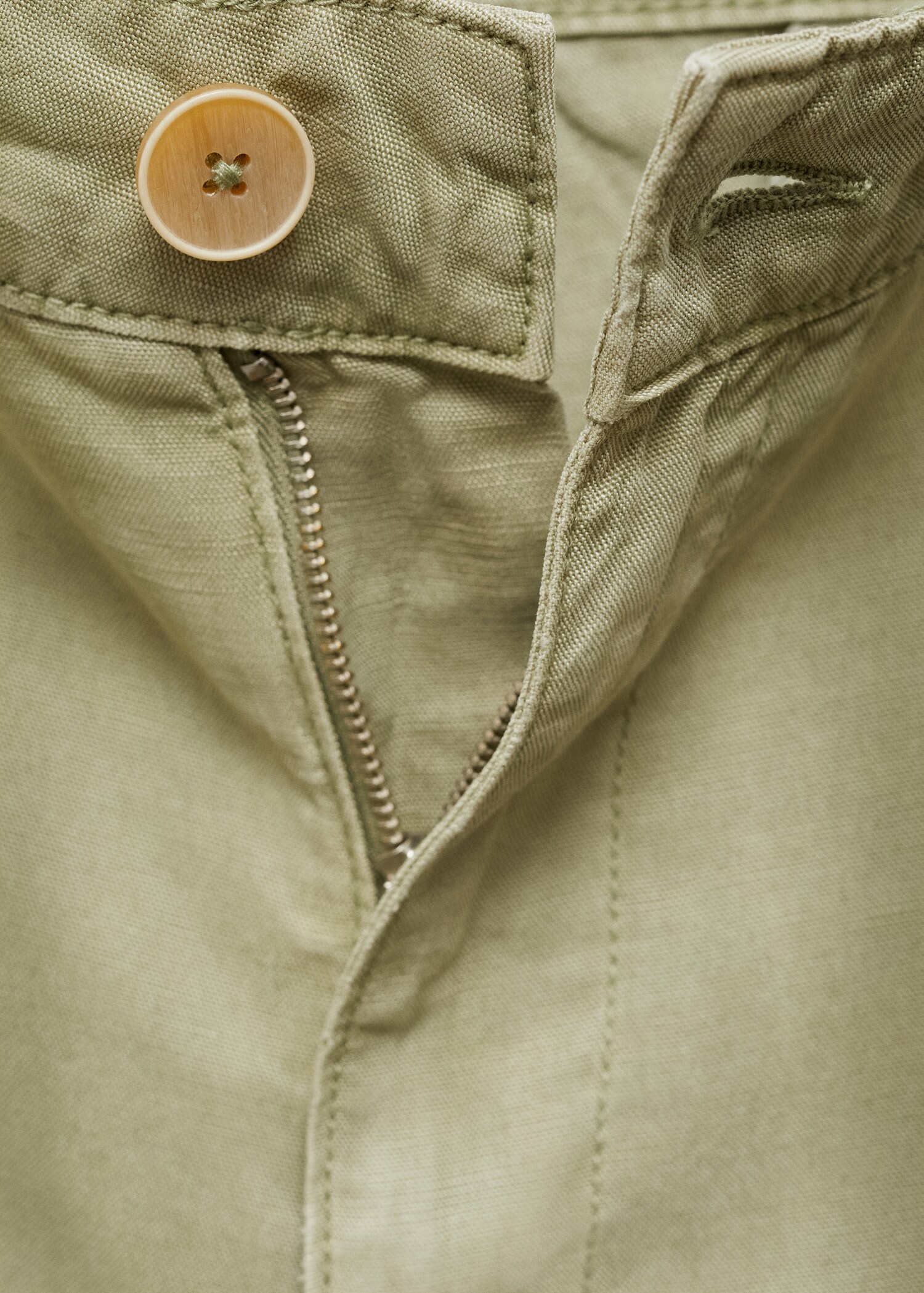 Lyocell pants with adjustable drawstring - Details of the article 0