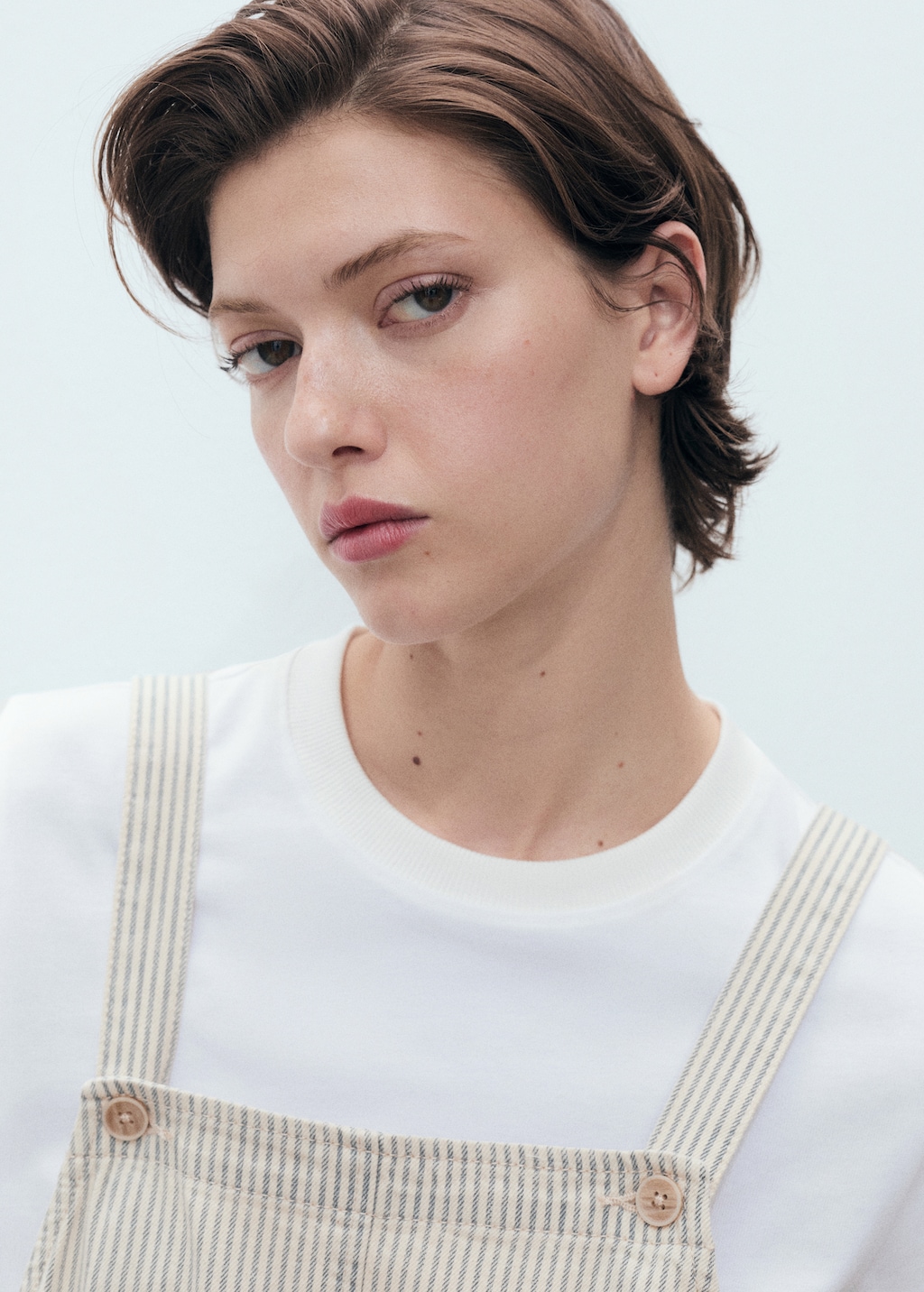 Denim dungarees stripes - image 4