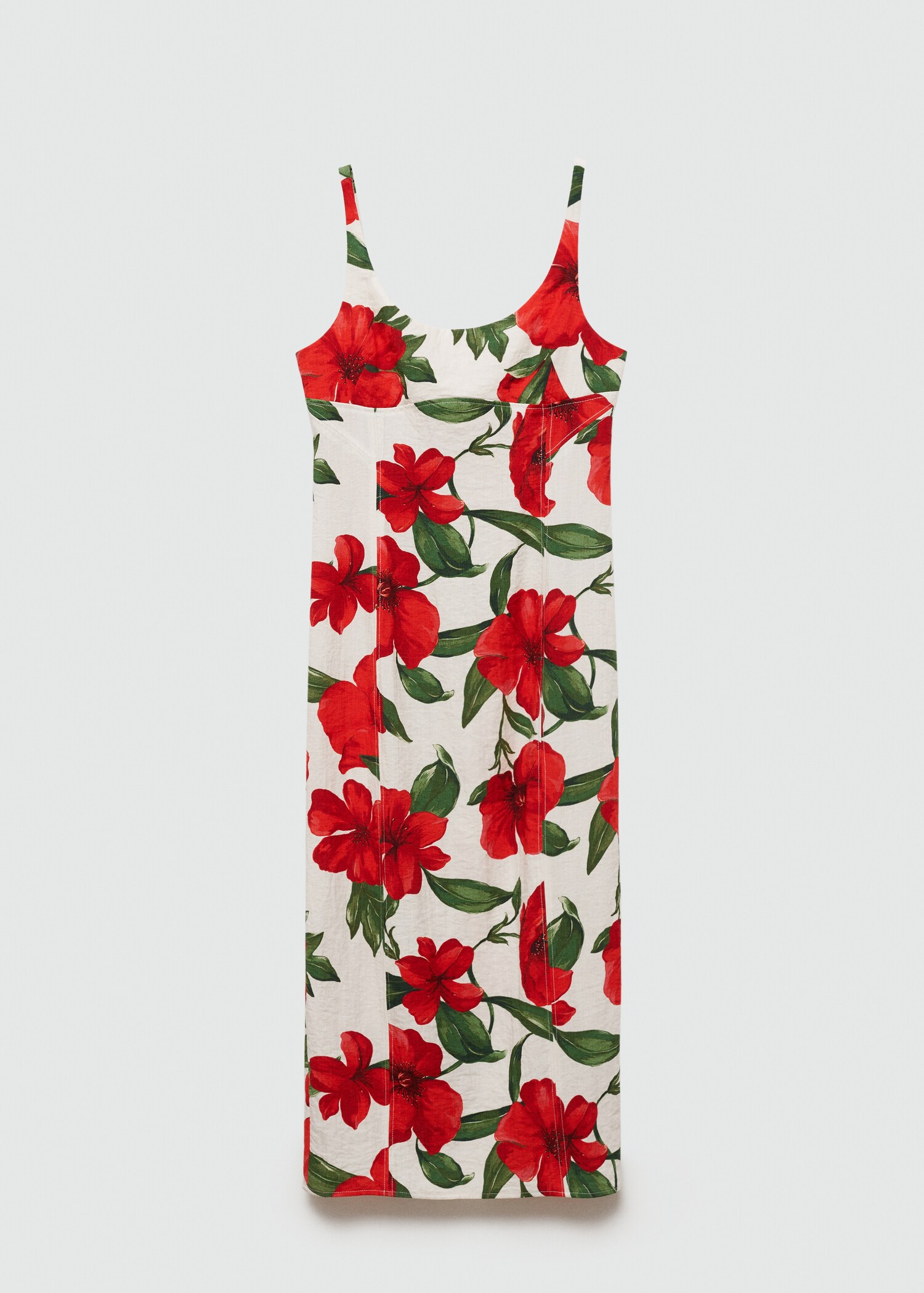 Long floral dress - Article without model
