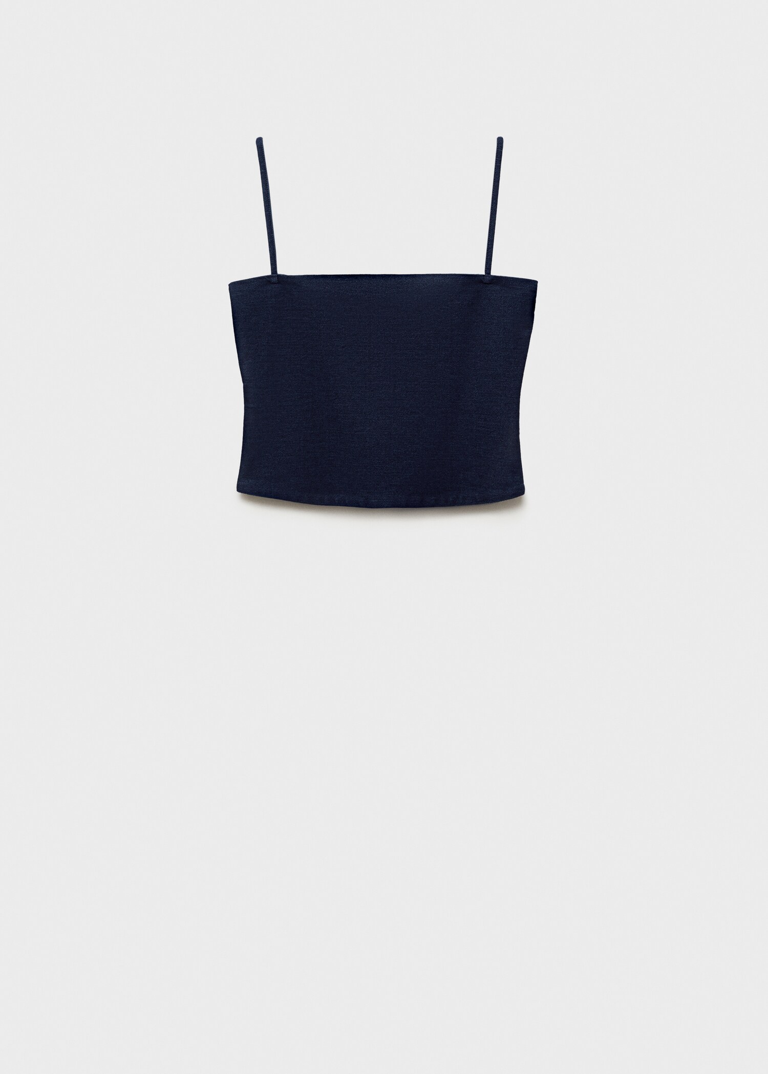 Crop top bretelles fines - Article sans modèle