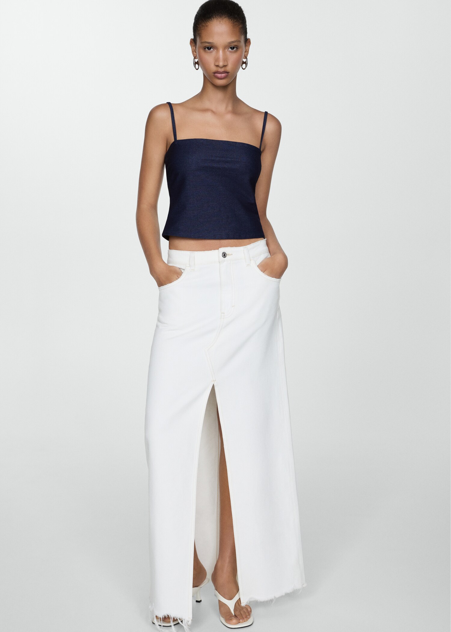 Crop top bretelles fines - Détail de l'article 2