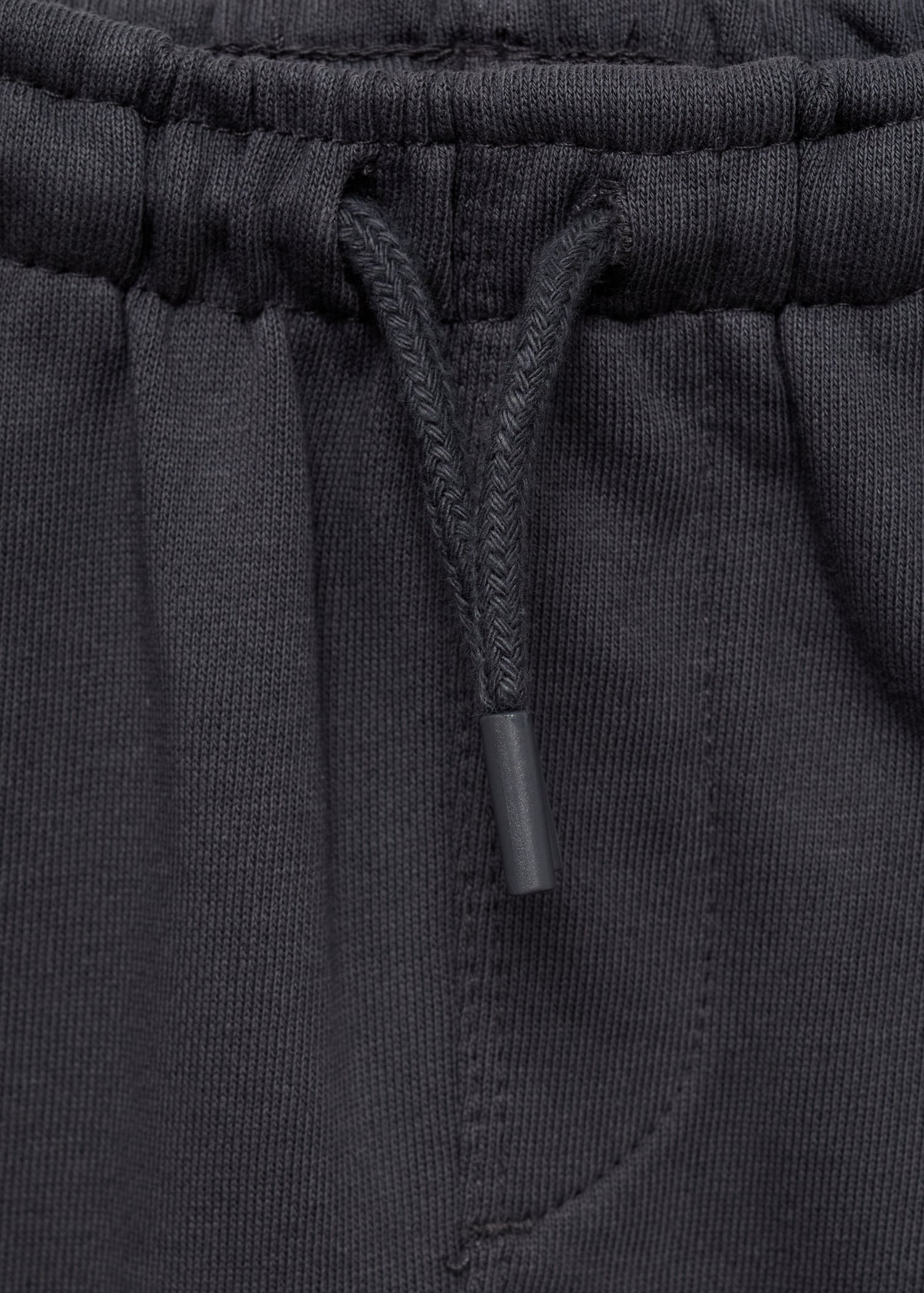 Cotton jogger-style trousers - Details of the article 8