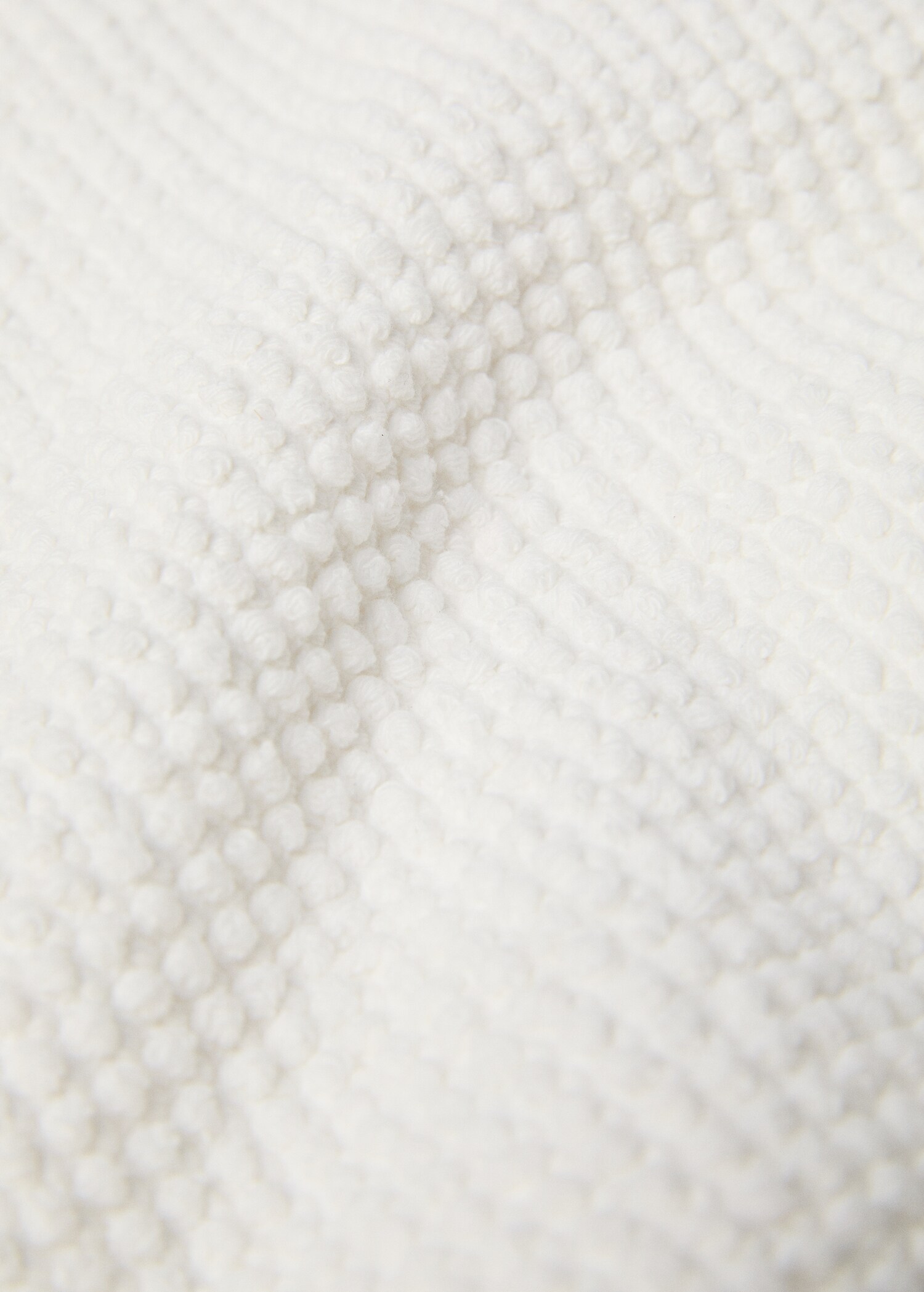 100% cotton bouclé bath rug - Details of the article 2
