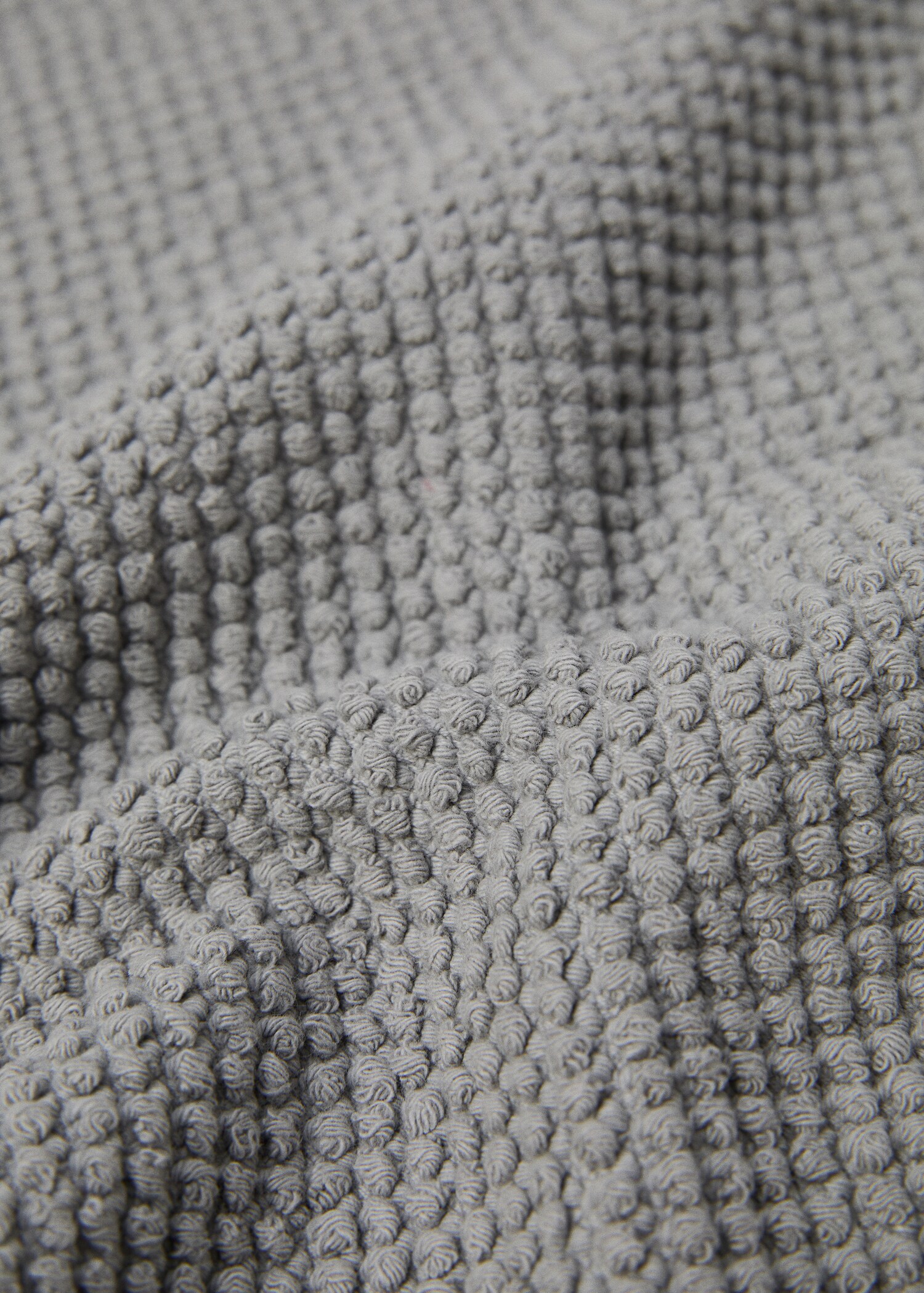 100% cotton bouclé bath rug - Details of the article 2