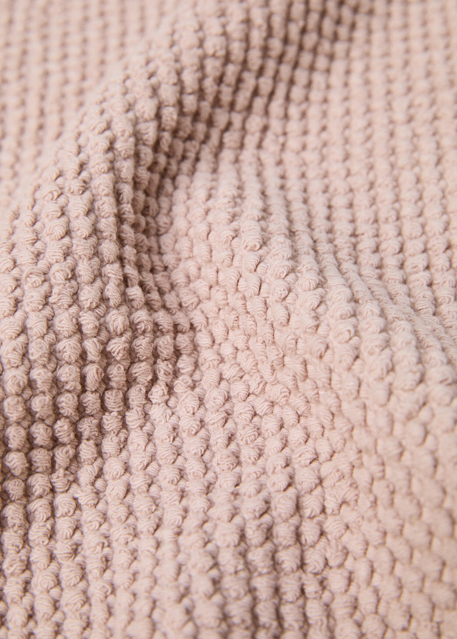 100% cotton bouclé bath rug - Details of the article 2