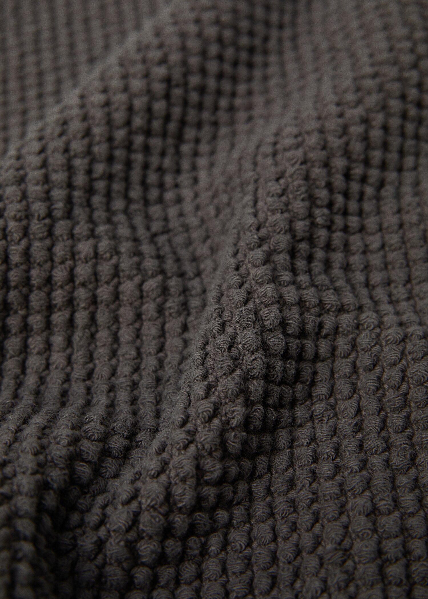 100% cotton bouclé bath rug - Details of the article 2