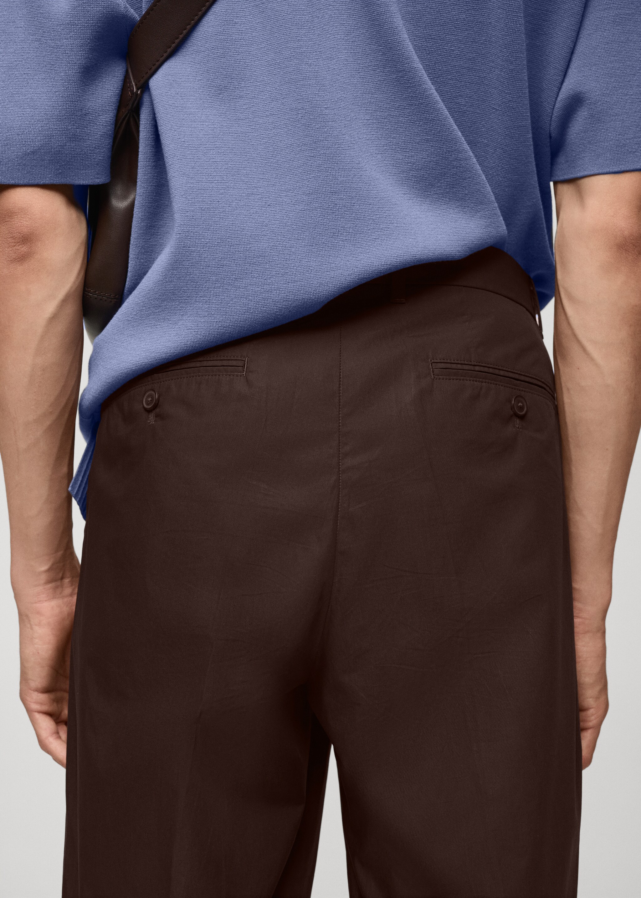 Regular-fit 100% cotton pants - Details of the article 6