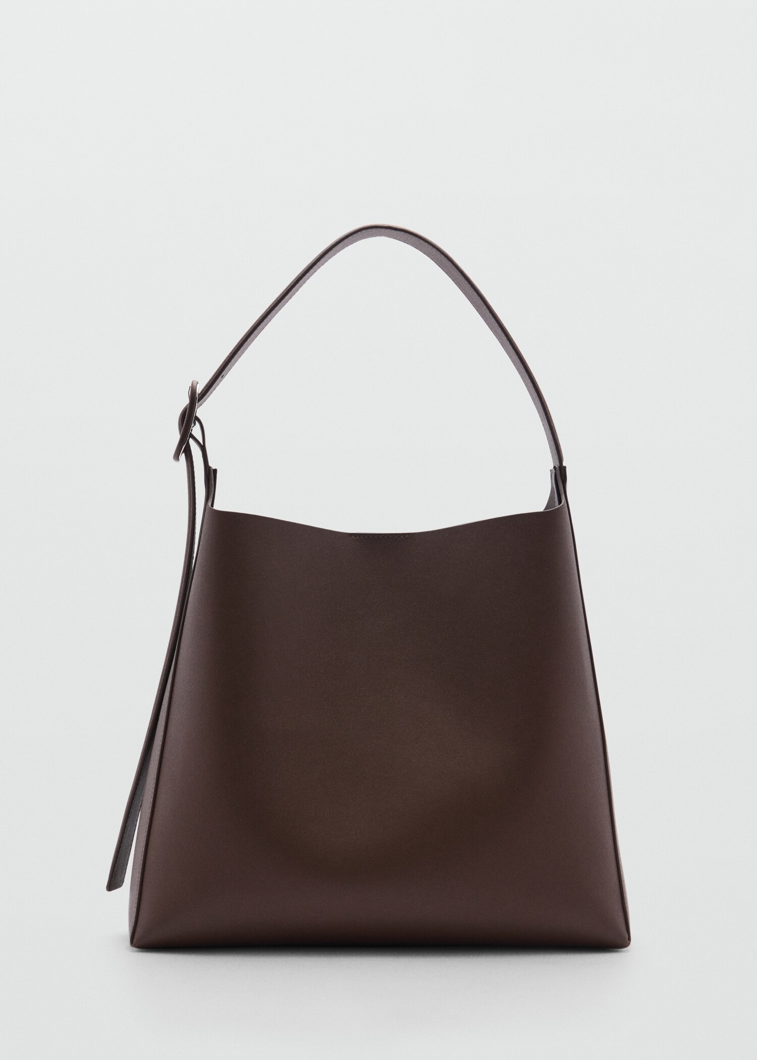 Shopper bag with buckle - Article without model