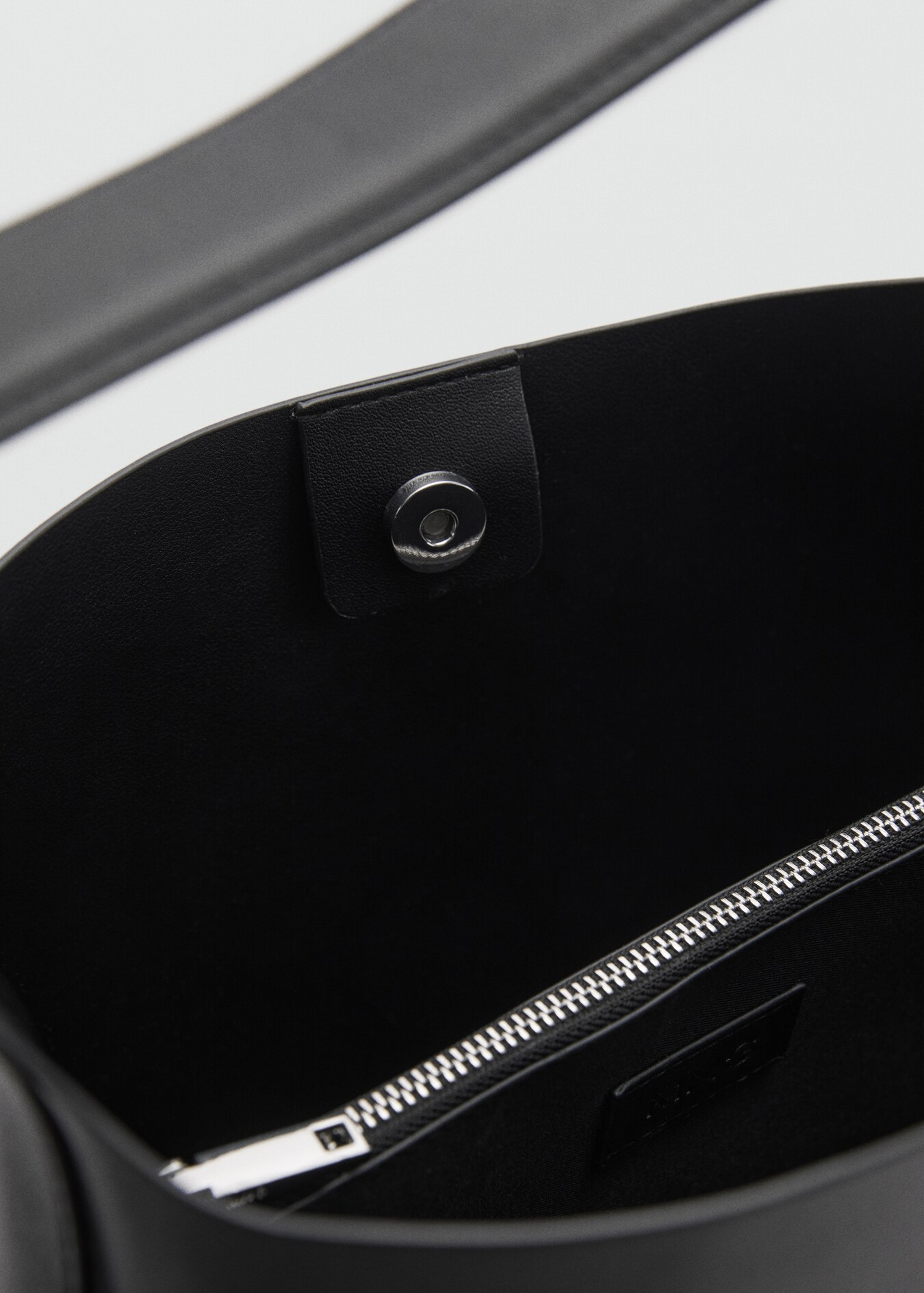 mango quilted shopper bag