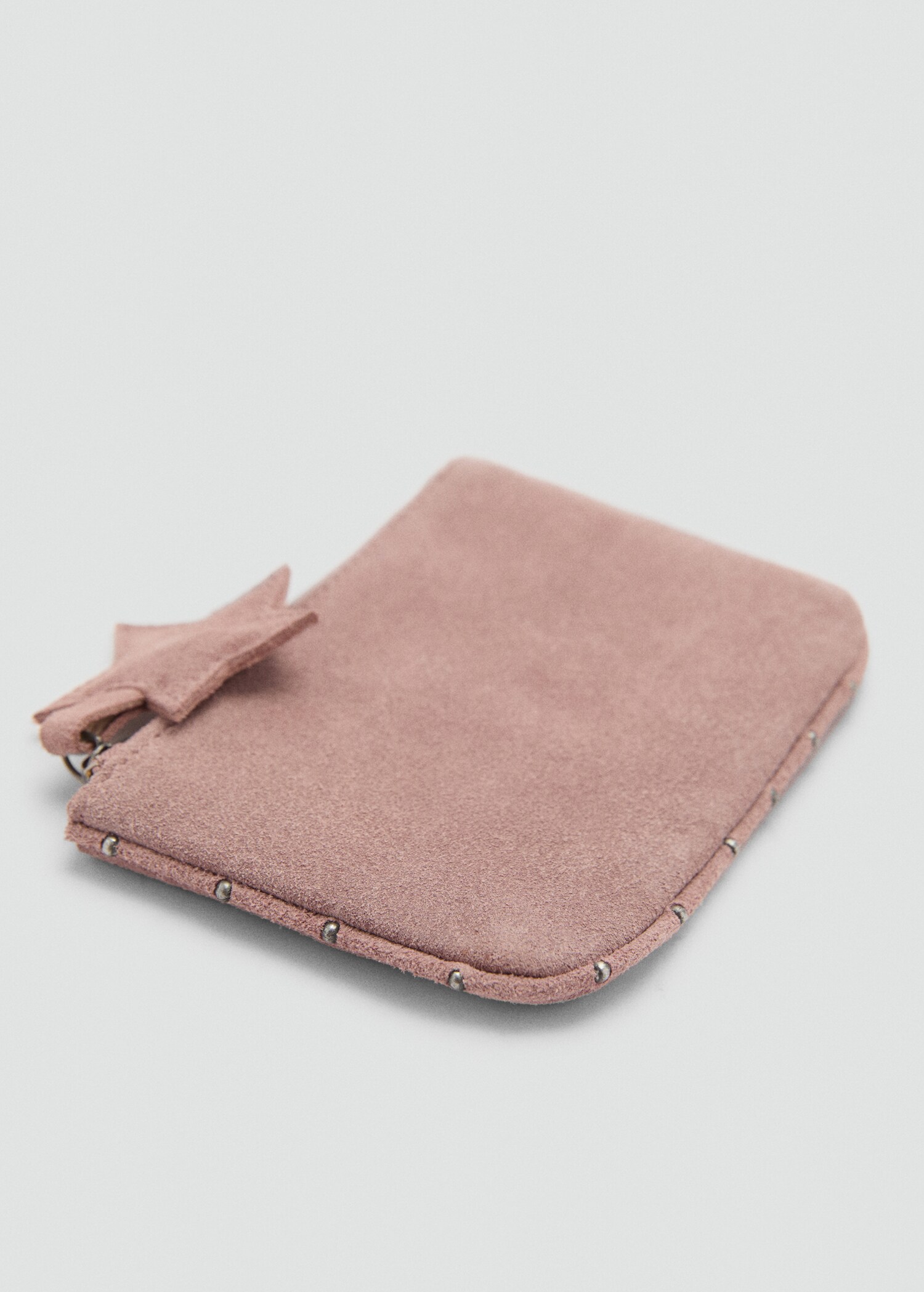 Zipped leather wallet - Medium plane