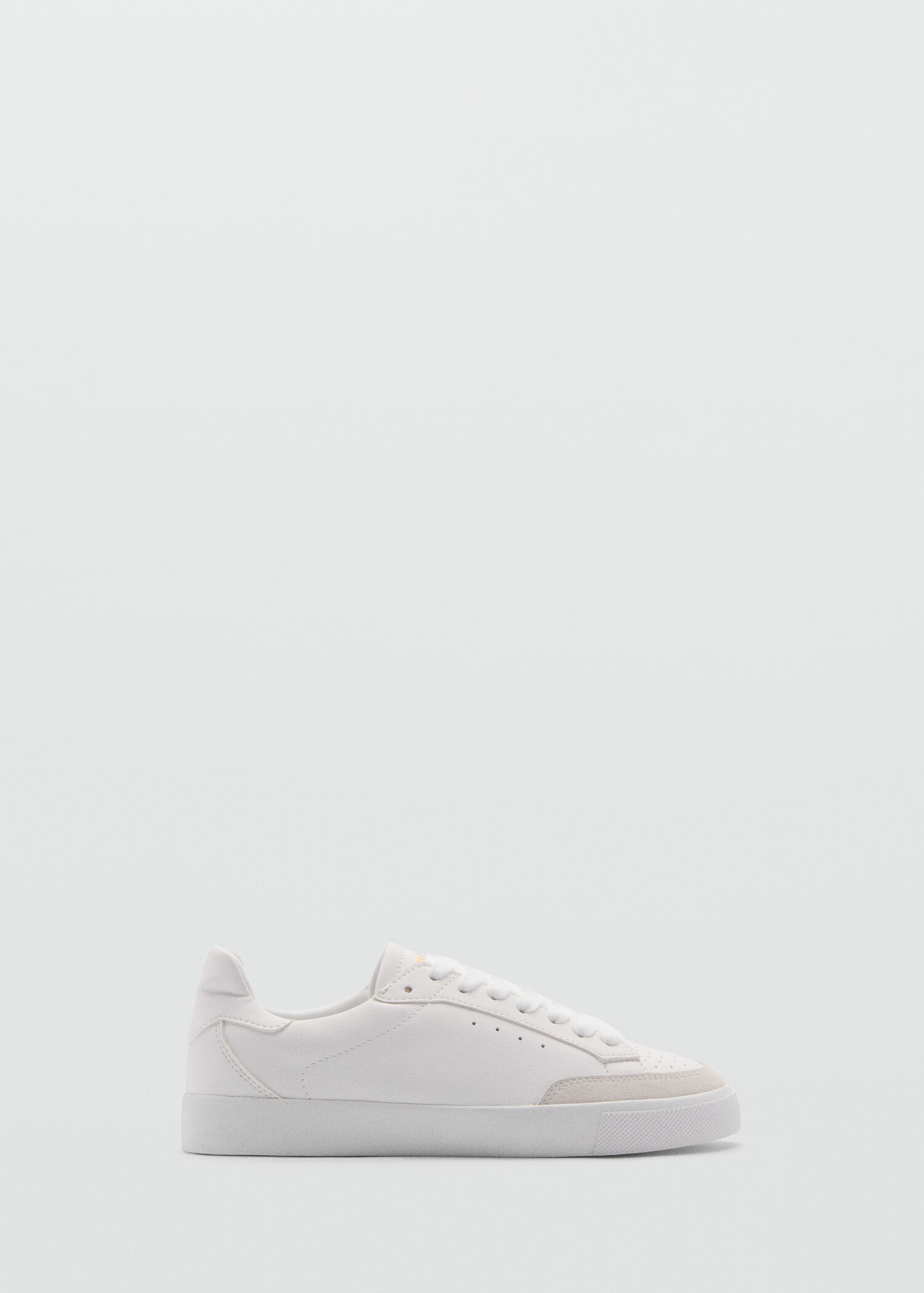 Leather panel sneakers - Article without model