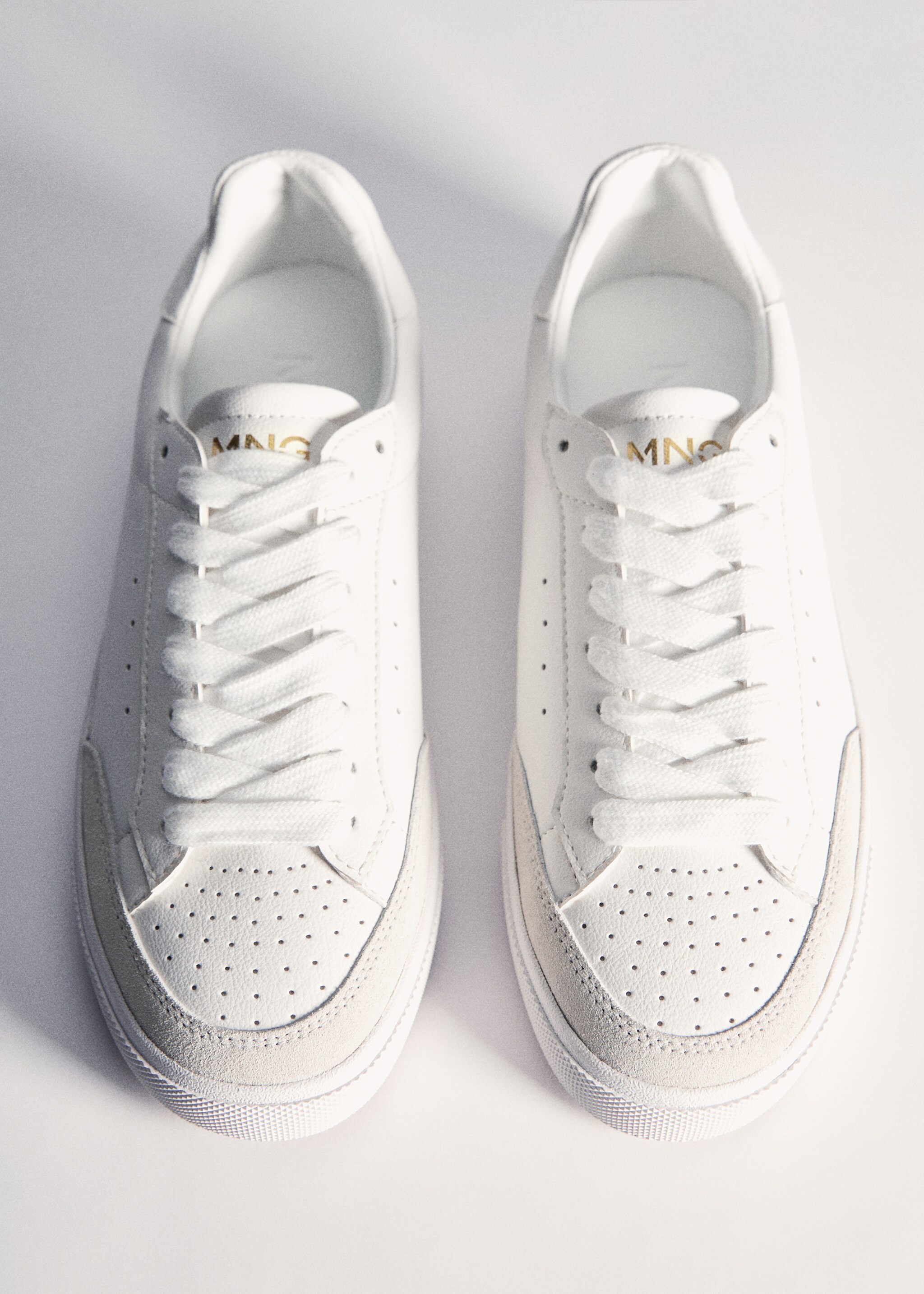 Leather panel sneakers - Details of the article 5