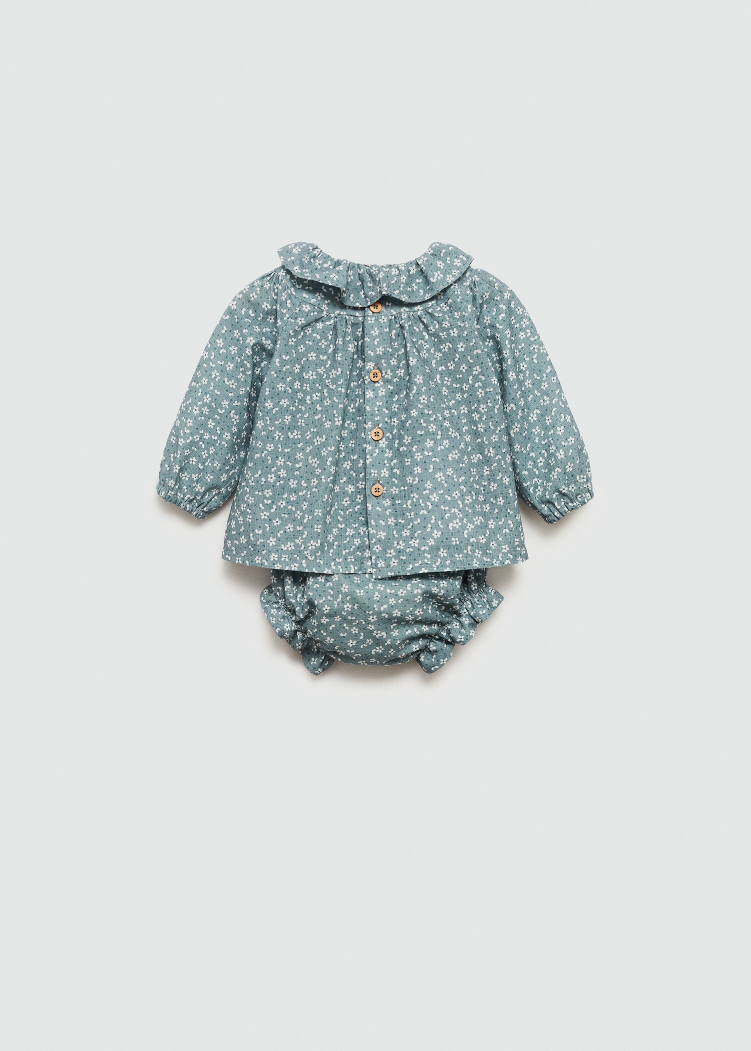 Robe et culotte imprimées - Verso de l’article