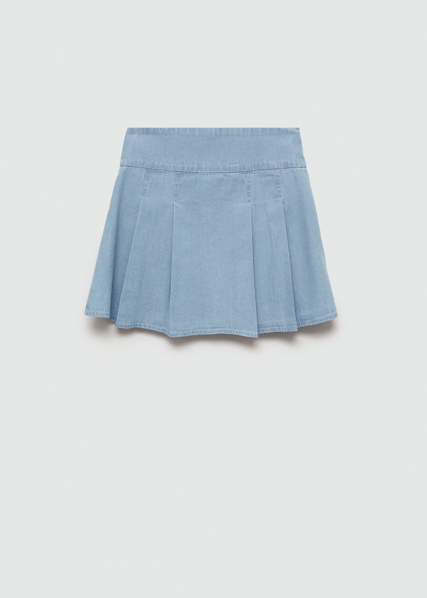 Denim mini-skirt - Article without model