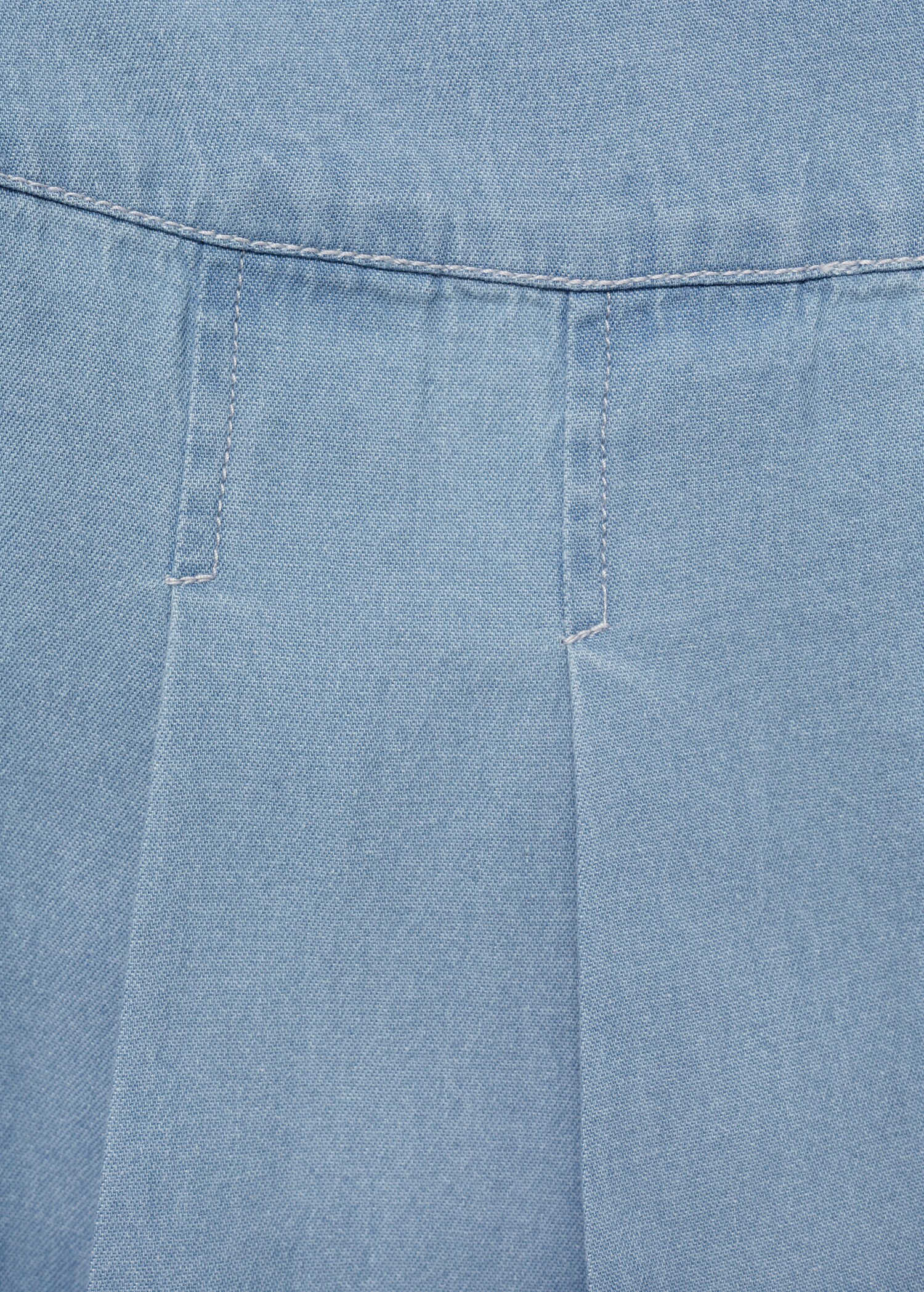 Denim mini-skirt - Details of the article 8