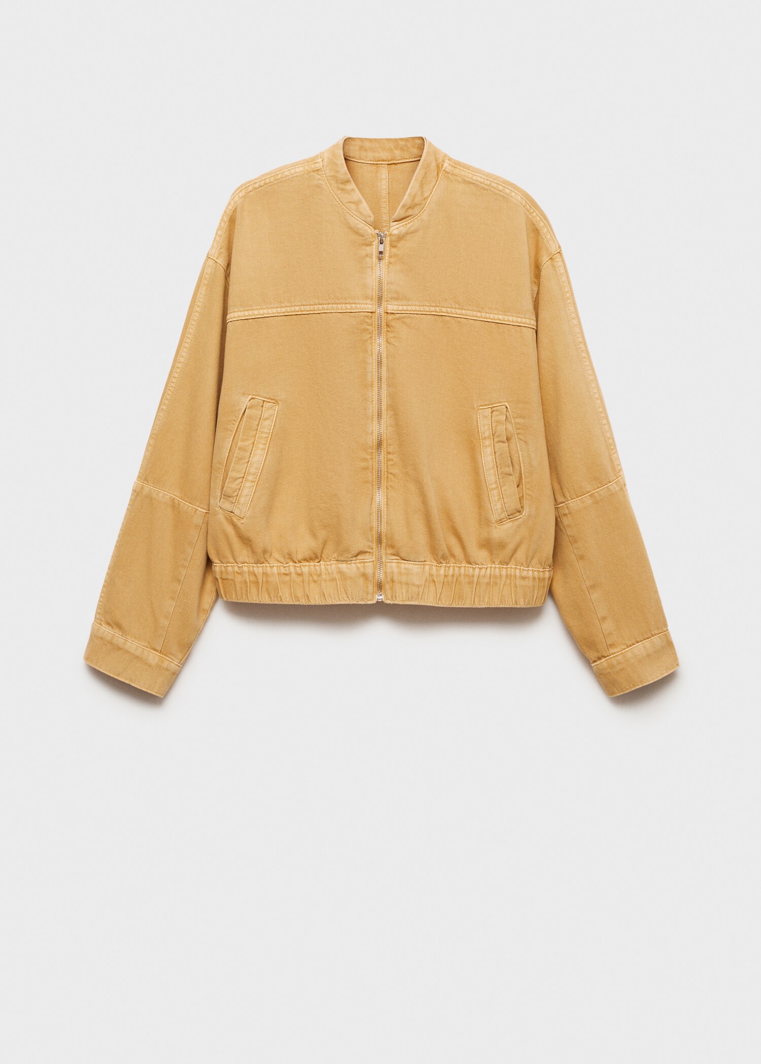 Denim bomber jacket - Article without model