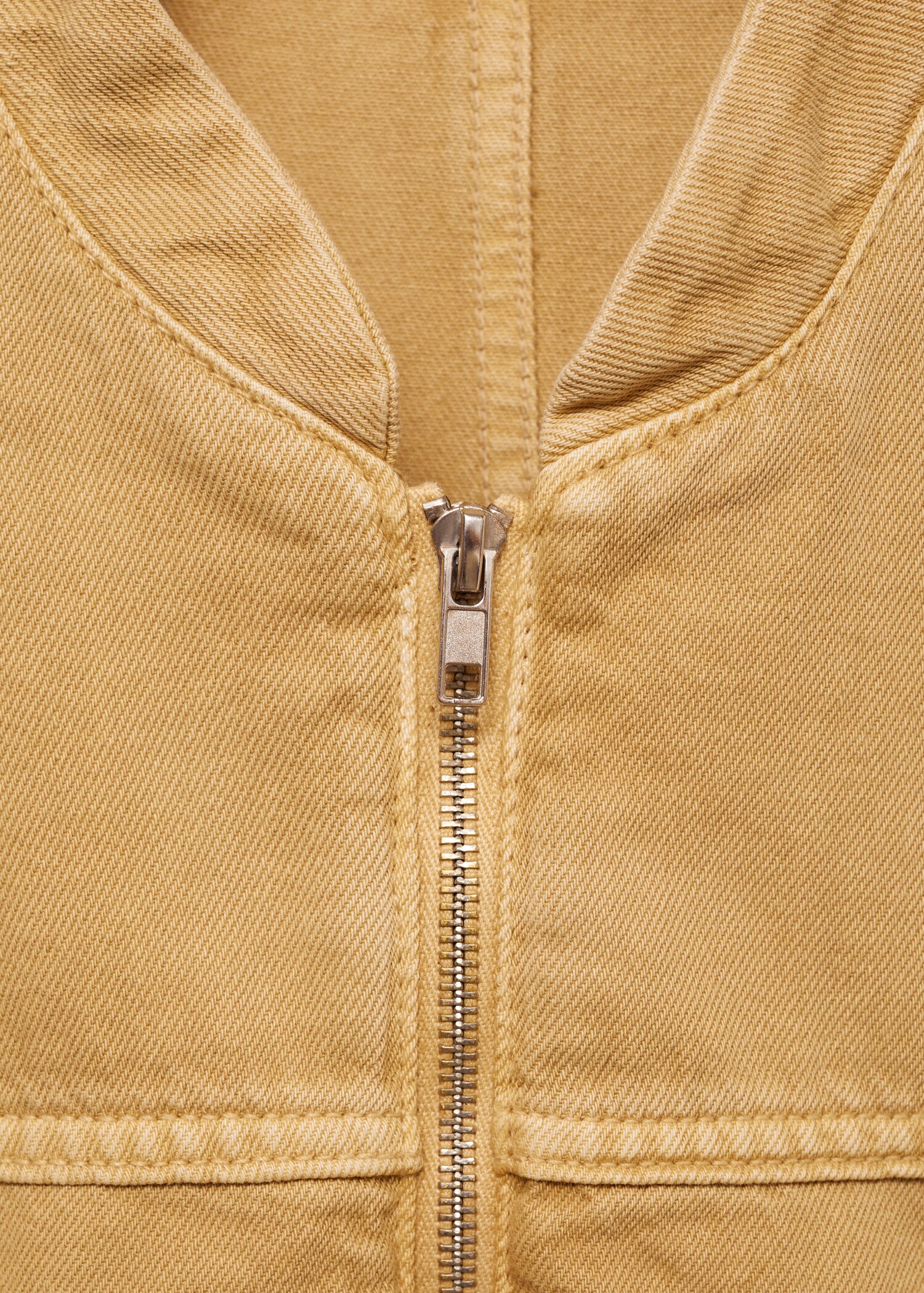 Denim bomber jacket - Details of the article 8