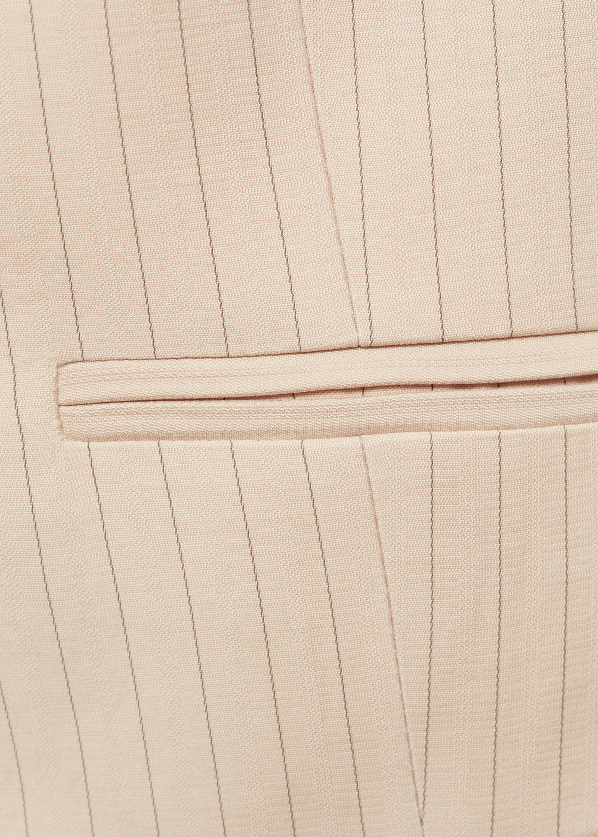 Striped suit waistcoat - Details of the article 0