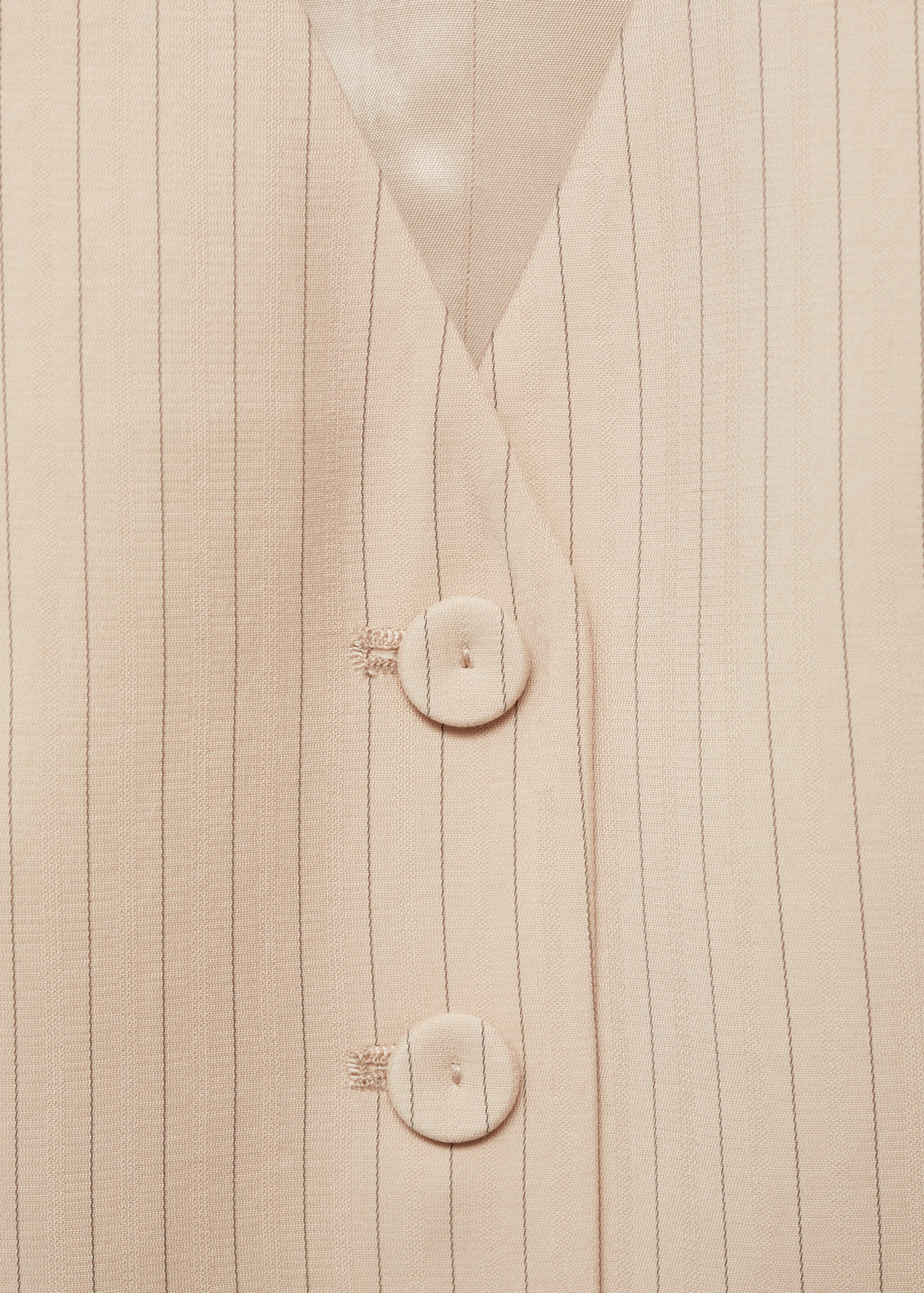 Striped suit waistcoat - Details of the article 8