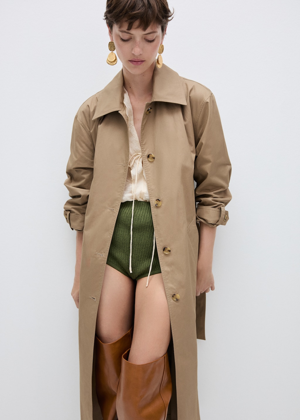 Mango trench coat sale
