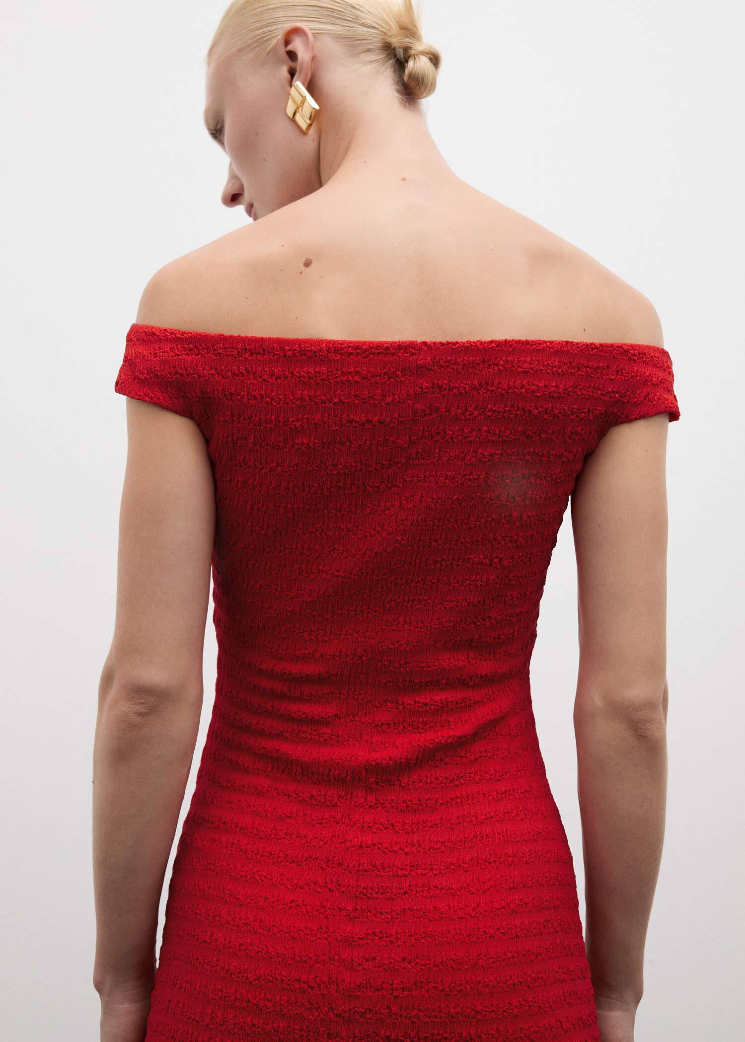 Vestido largo hombros descubiertos - Detalle del artículo 2