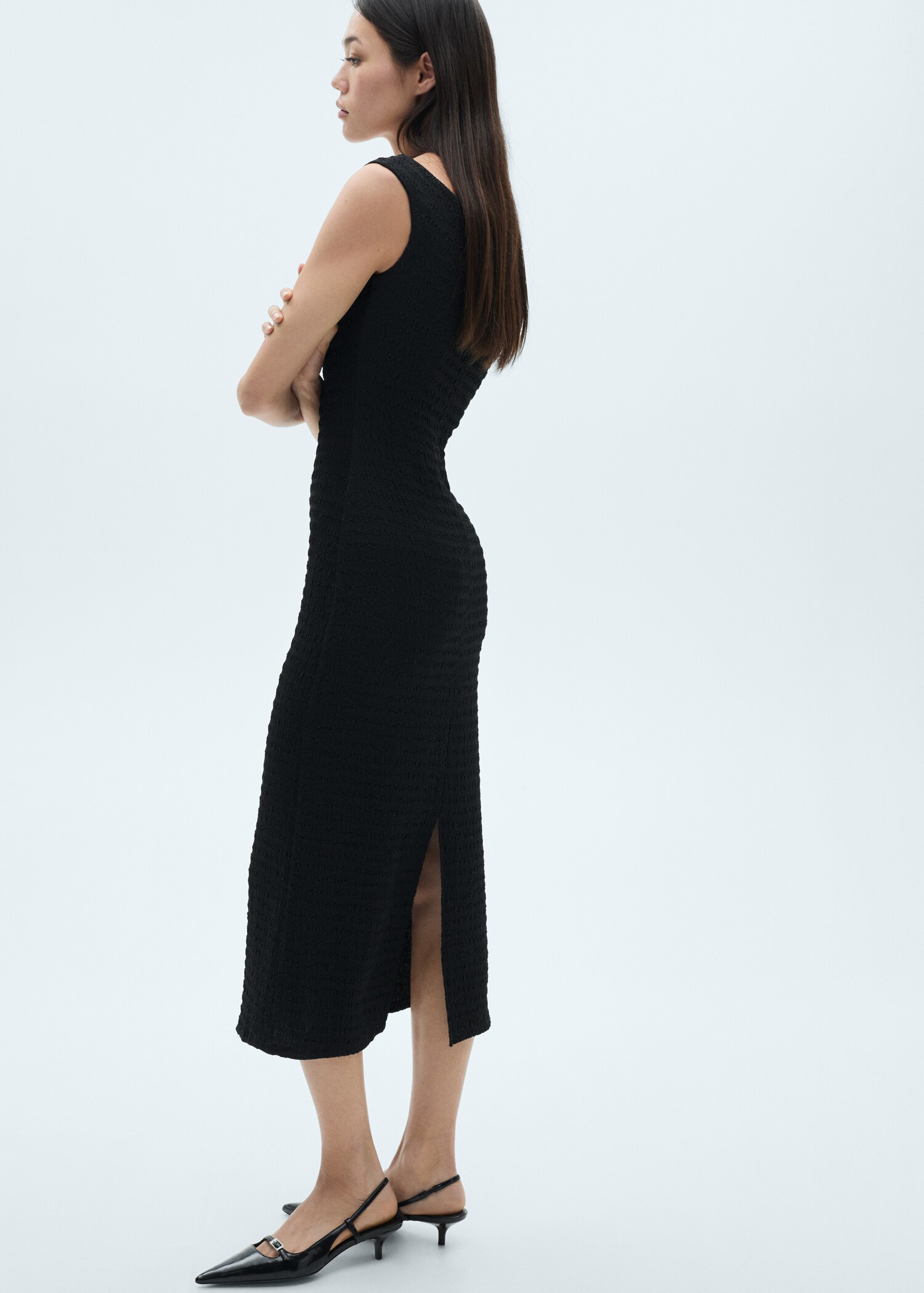 Vestido largo hombros descubiertos - Detalle del artículo 2