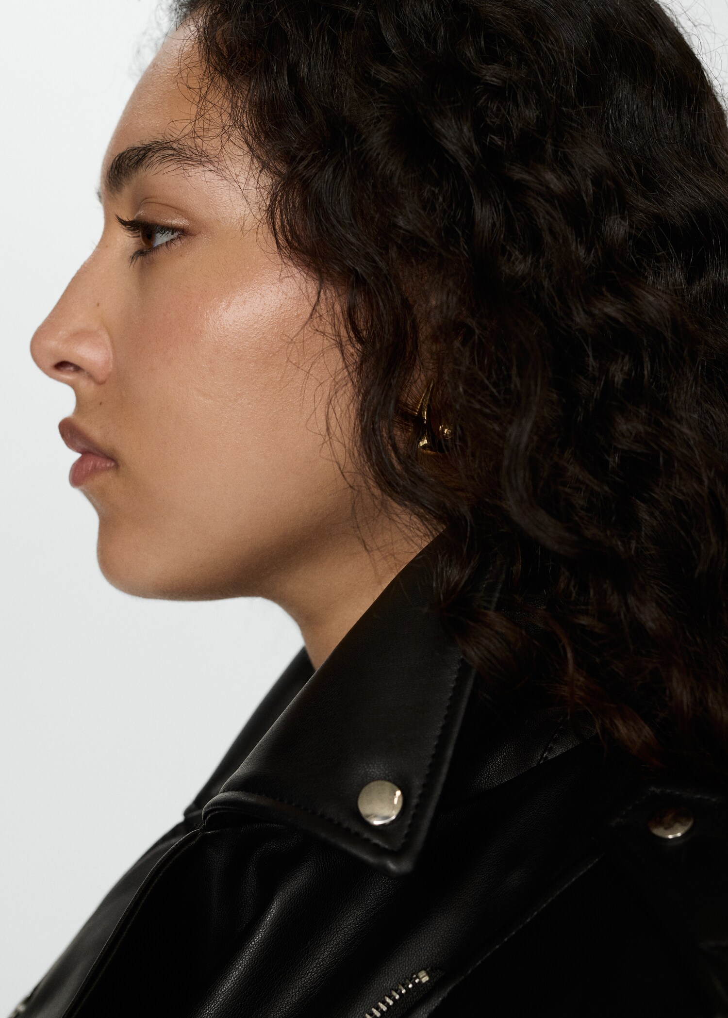 Cazadora biker efecto piel - Detalle del artículo 4