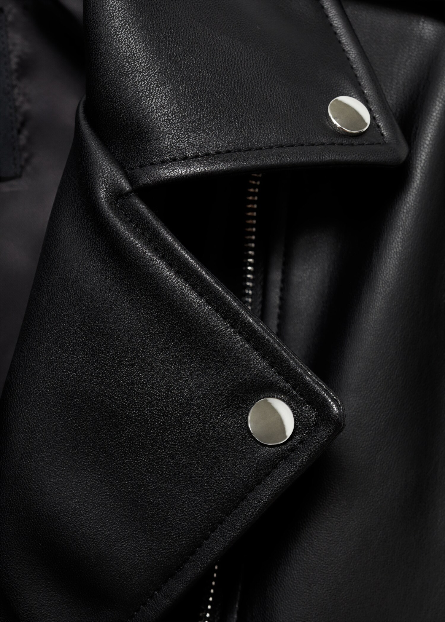 Cazadora biker efecto piel - Detalle del artículo 8