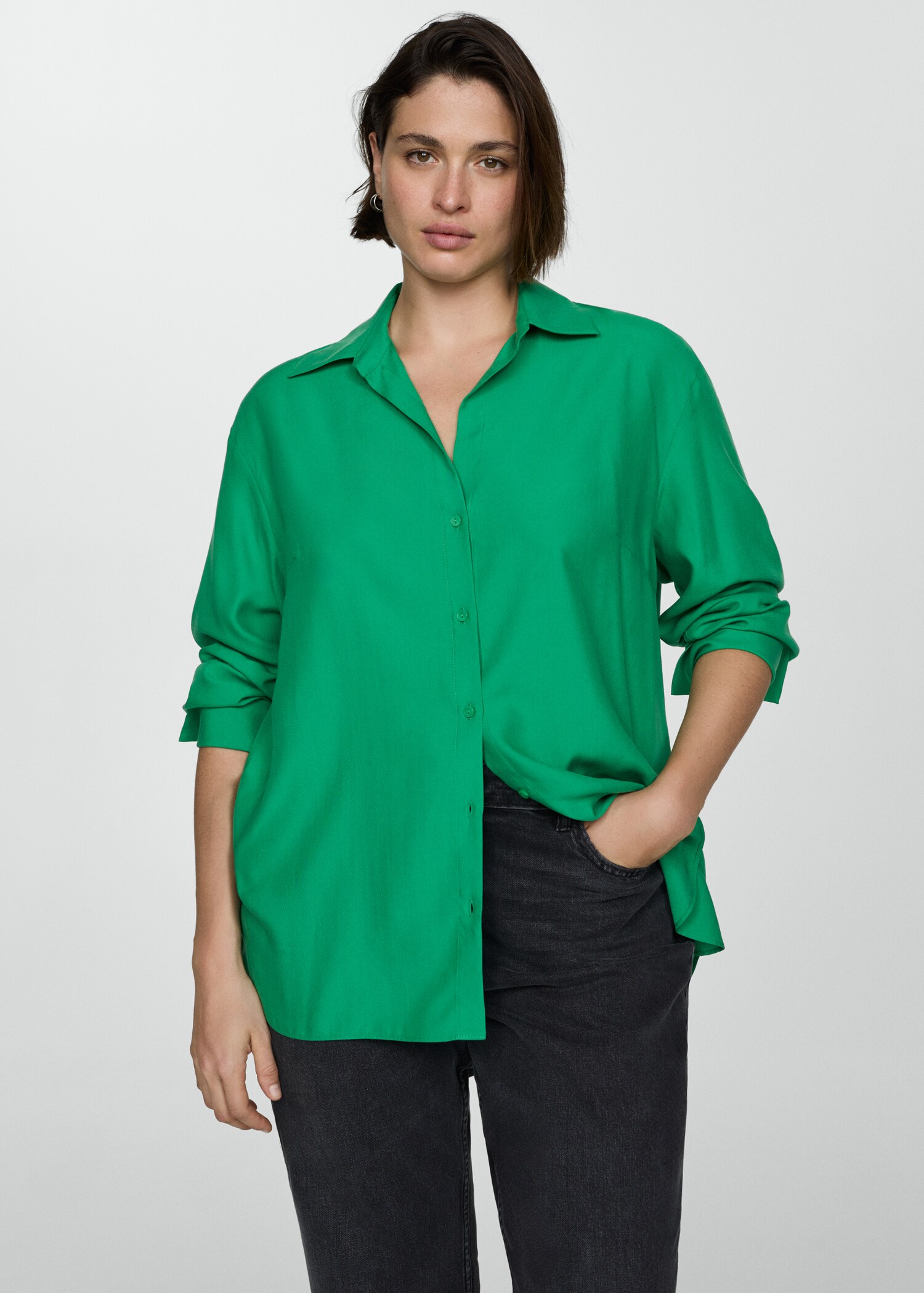 Camisa fluida lyocell - Detalle del artículo 5