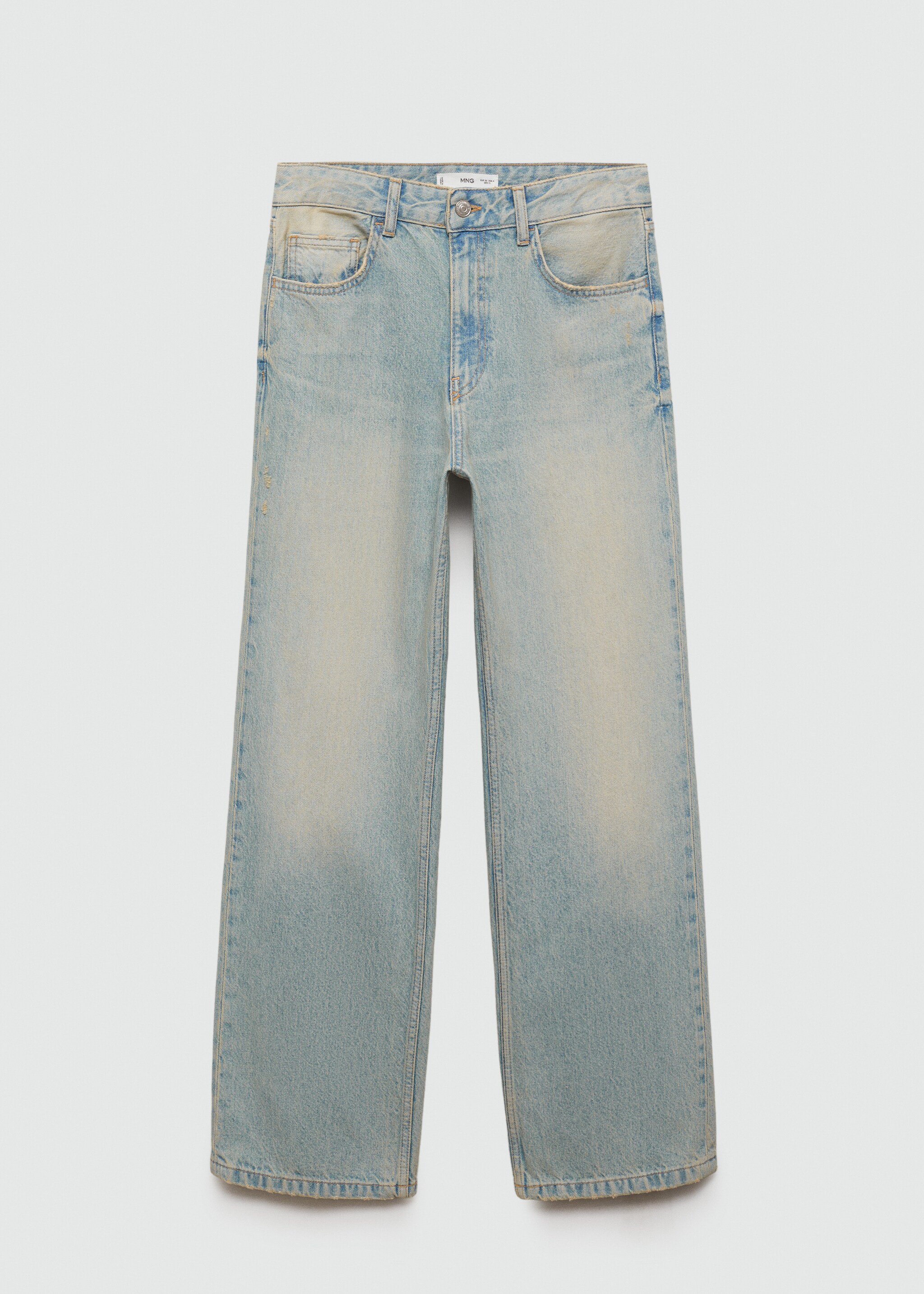 Mira straight jeans medium rise - Article without model