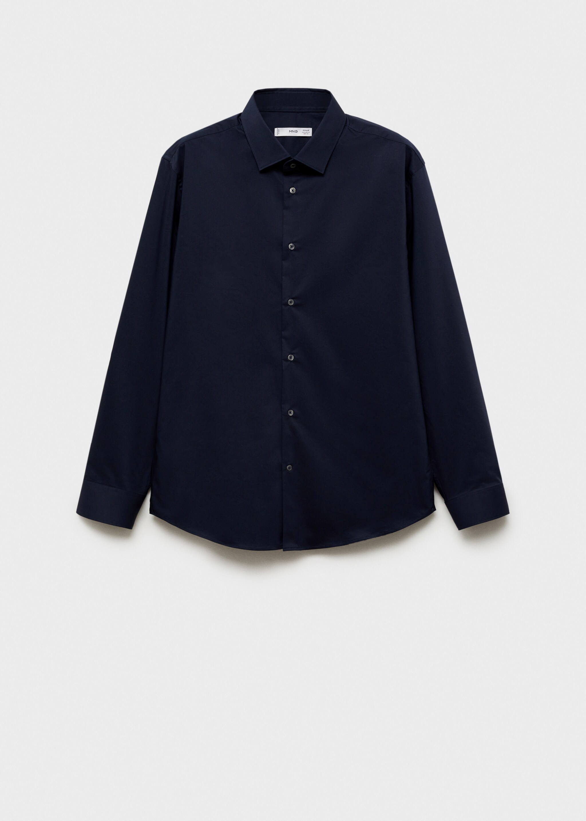 Рубашка regular fit из хлопка стретч - Изделие без модели