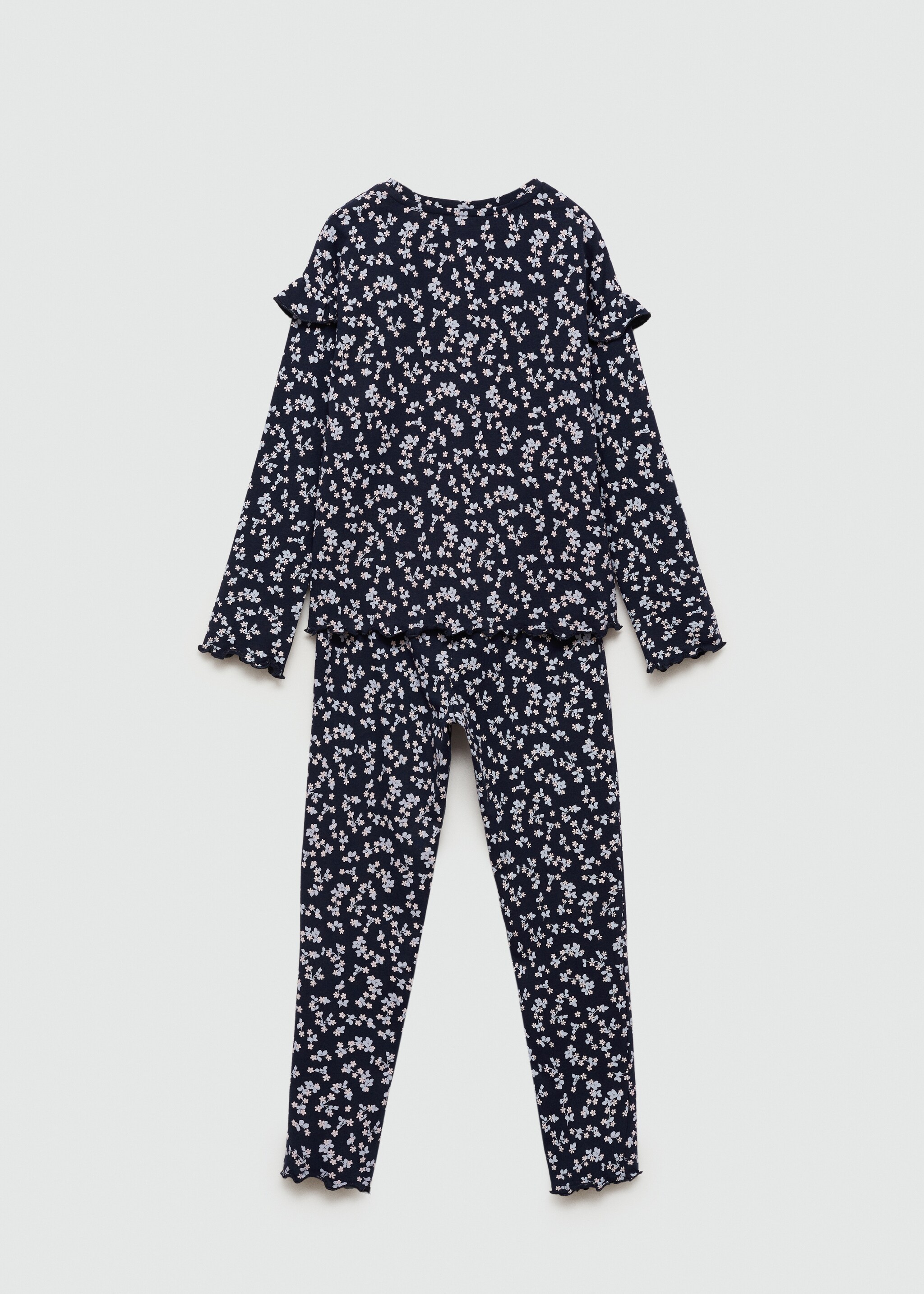 Printed long pyjamas - Зворотна сторона товару
