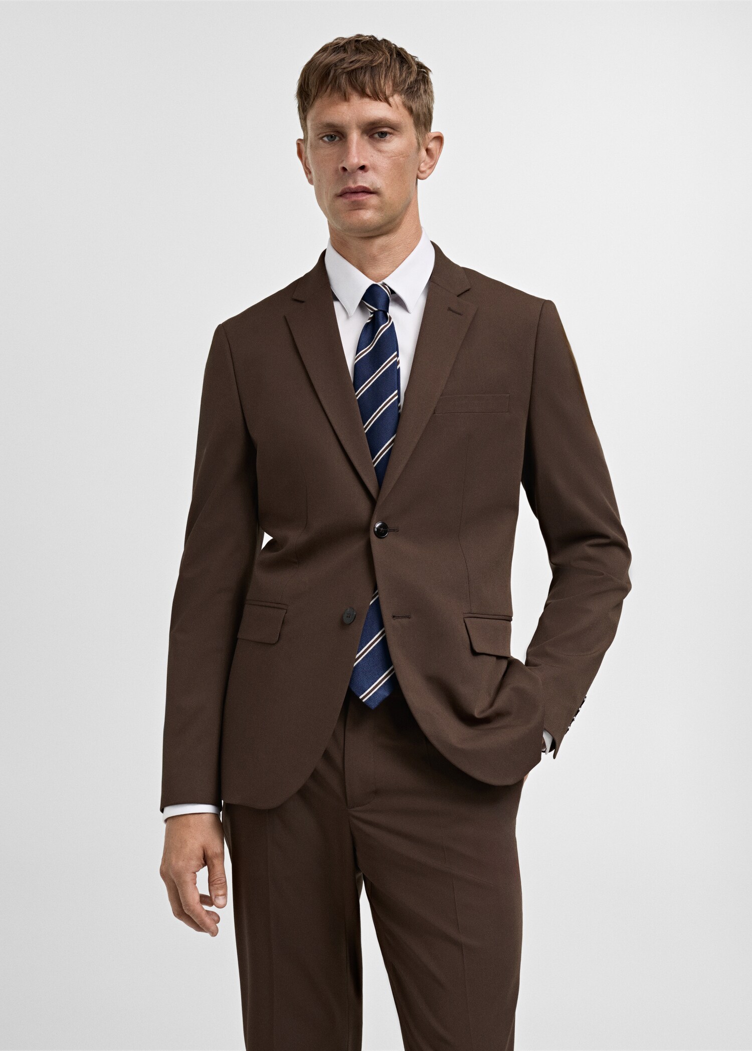 Veste costume París super slim-fit - Plan moyen