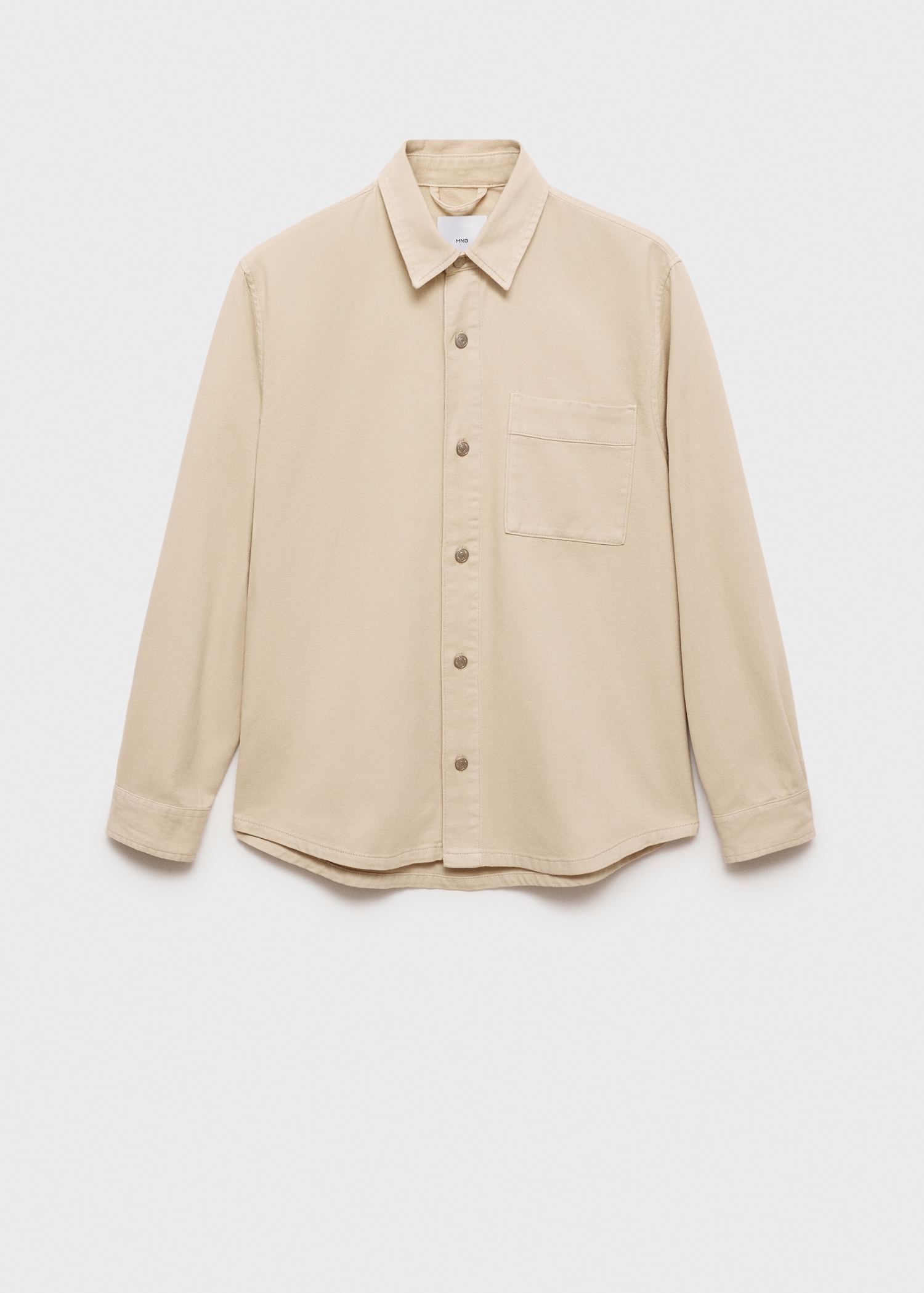 Pocket denim overshirt - Article without model