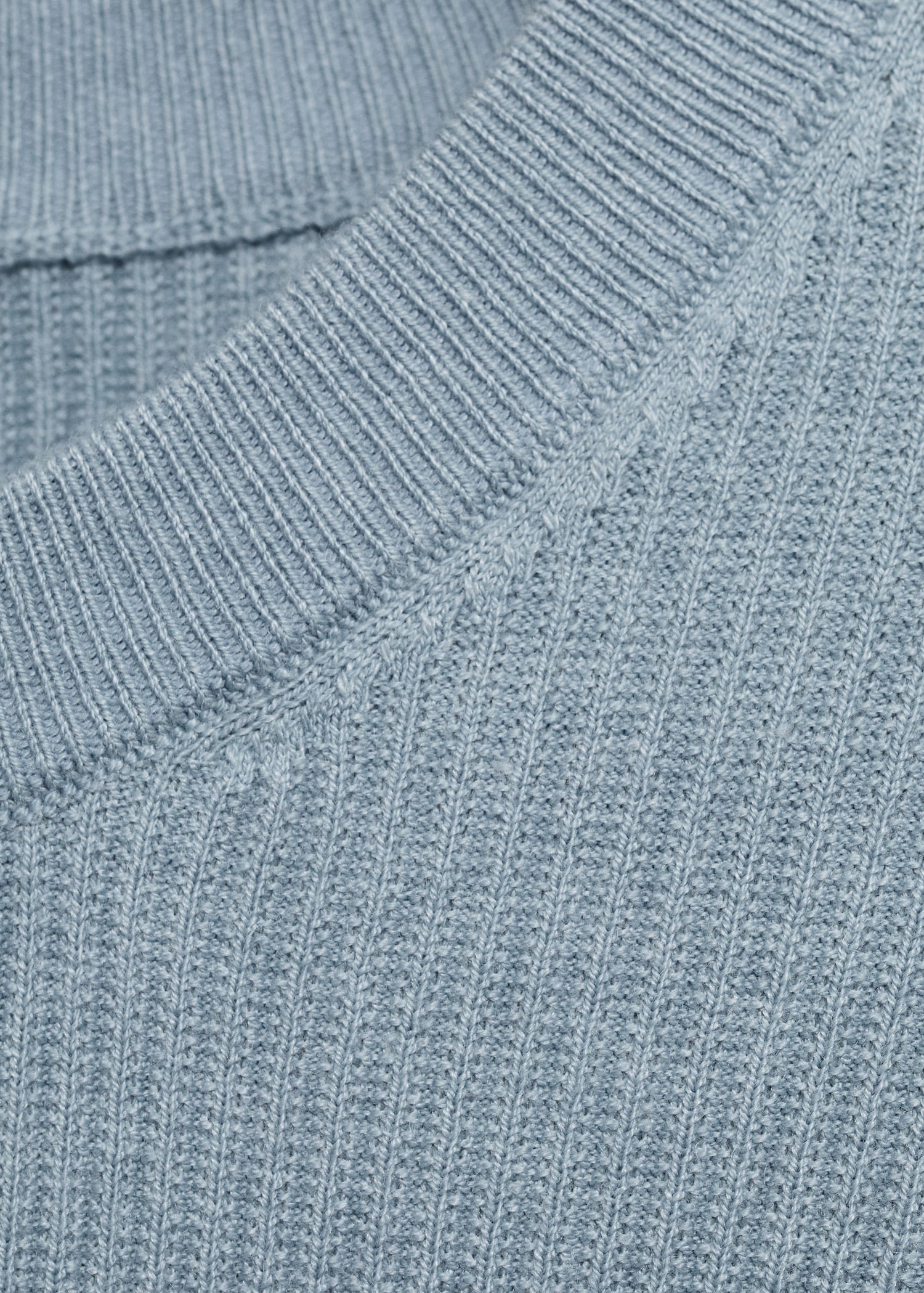 Rippstrickpullover aus Baumwolle - Detail des Artikels 8