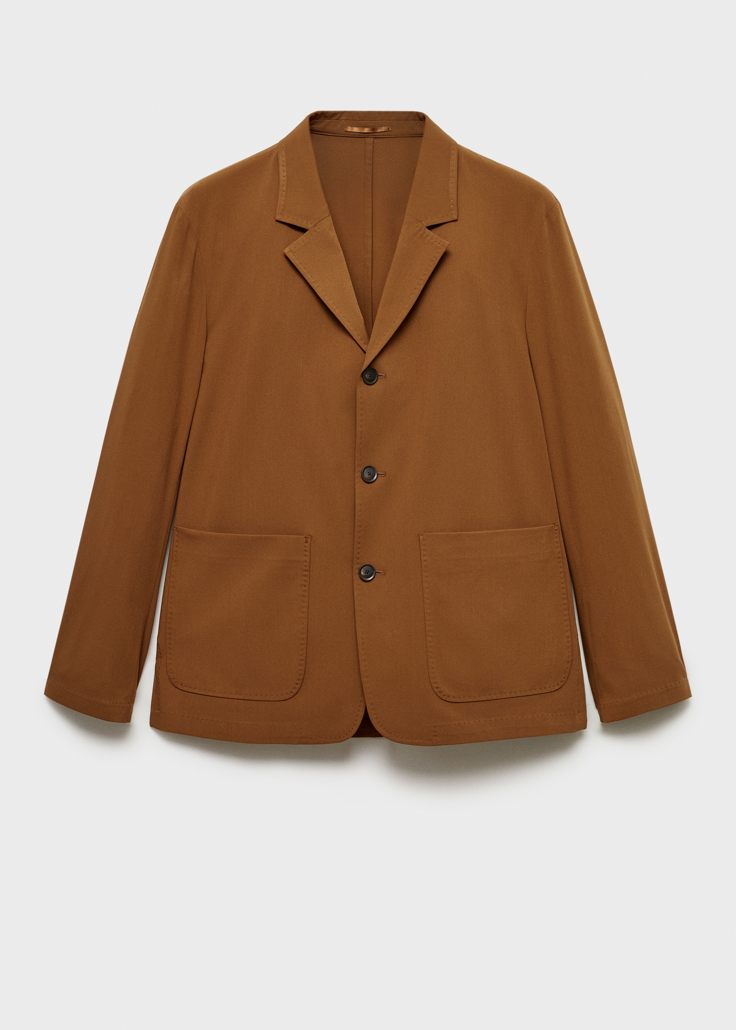 Slim-fit suit jacket with pockets - Article without model