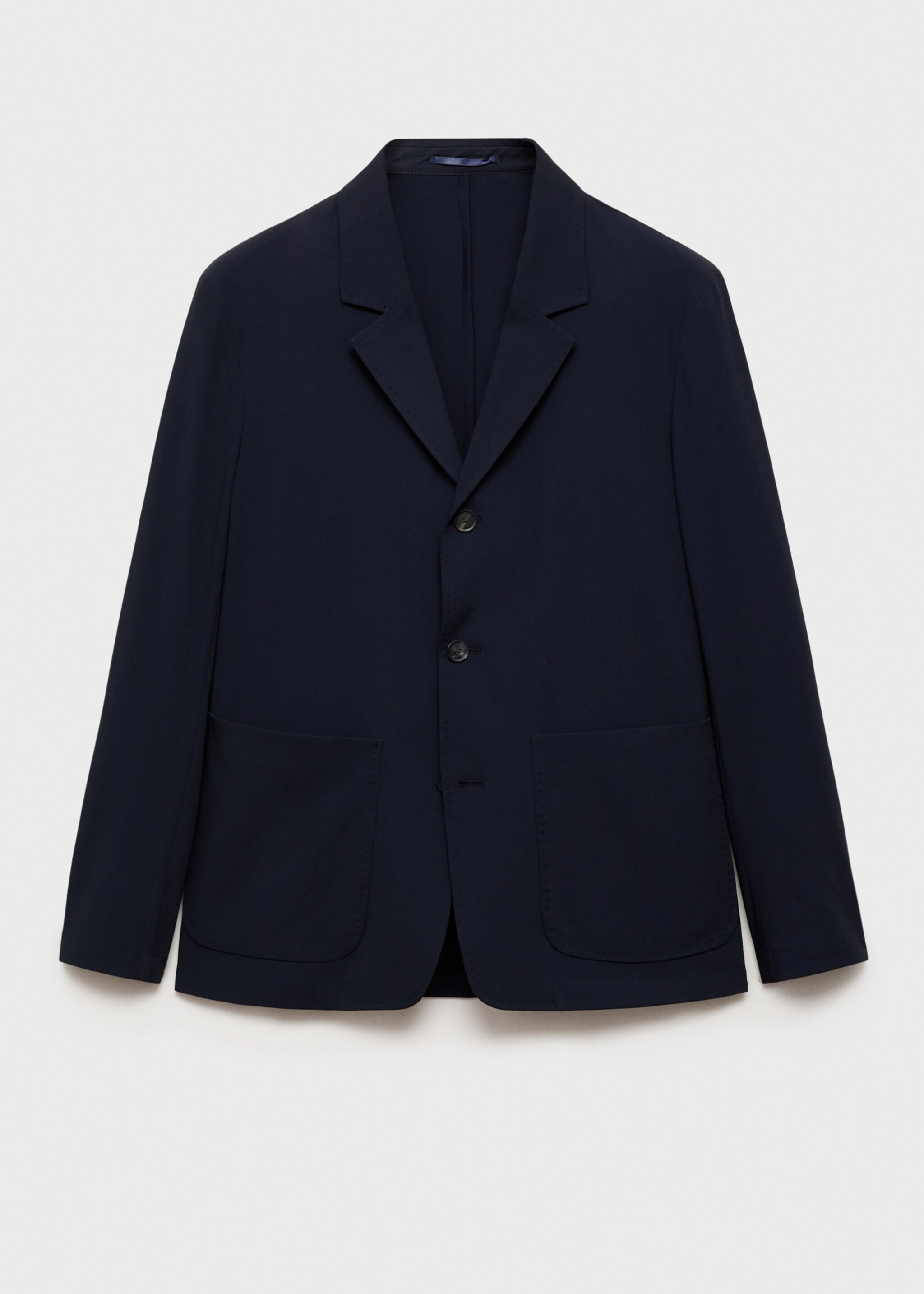 Slim-fit suit jacket with pockets - Article without model