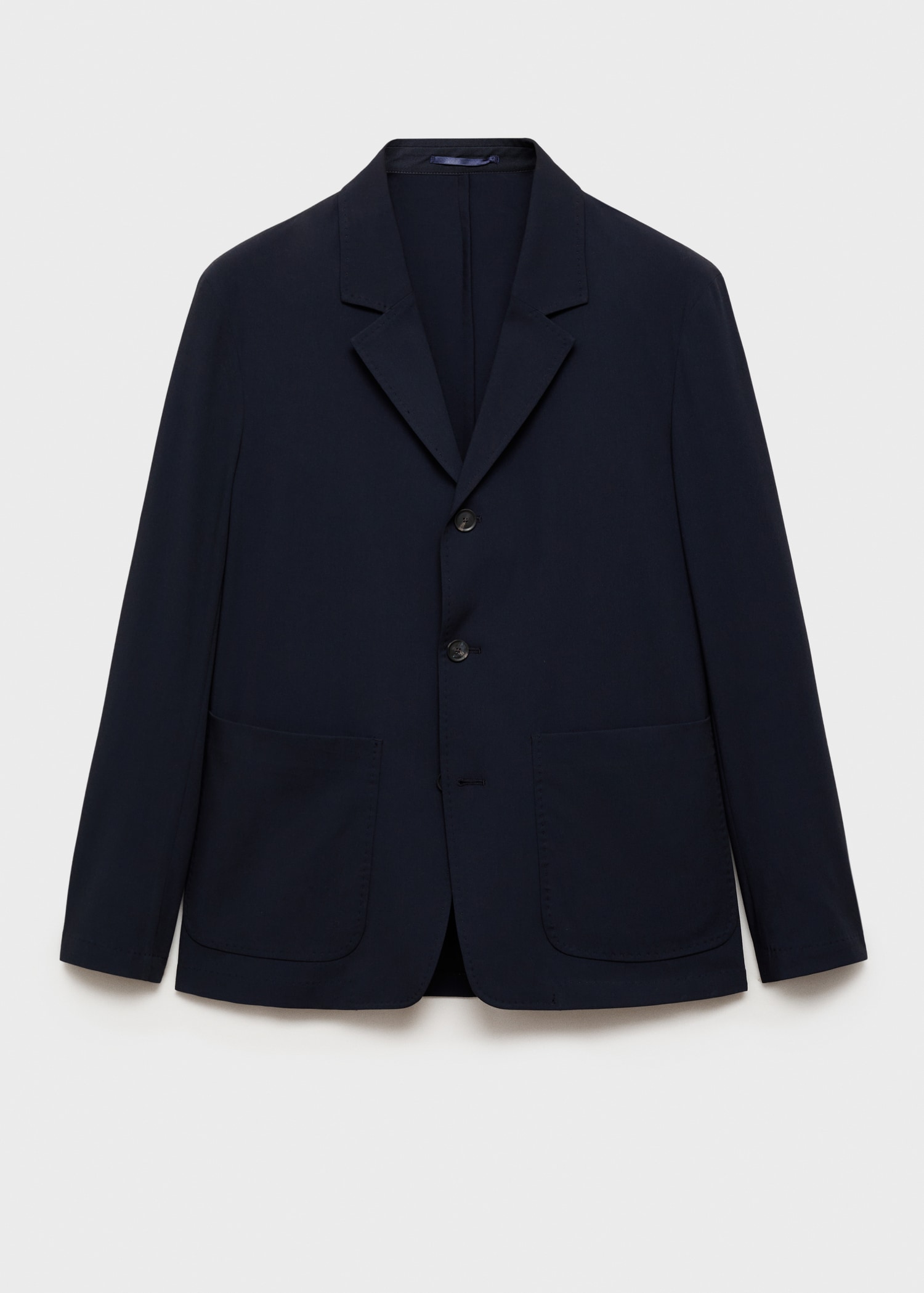 Slim-fit suit jacket with pockets - Article without model