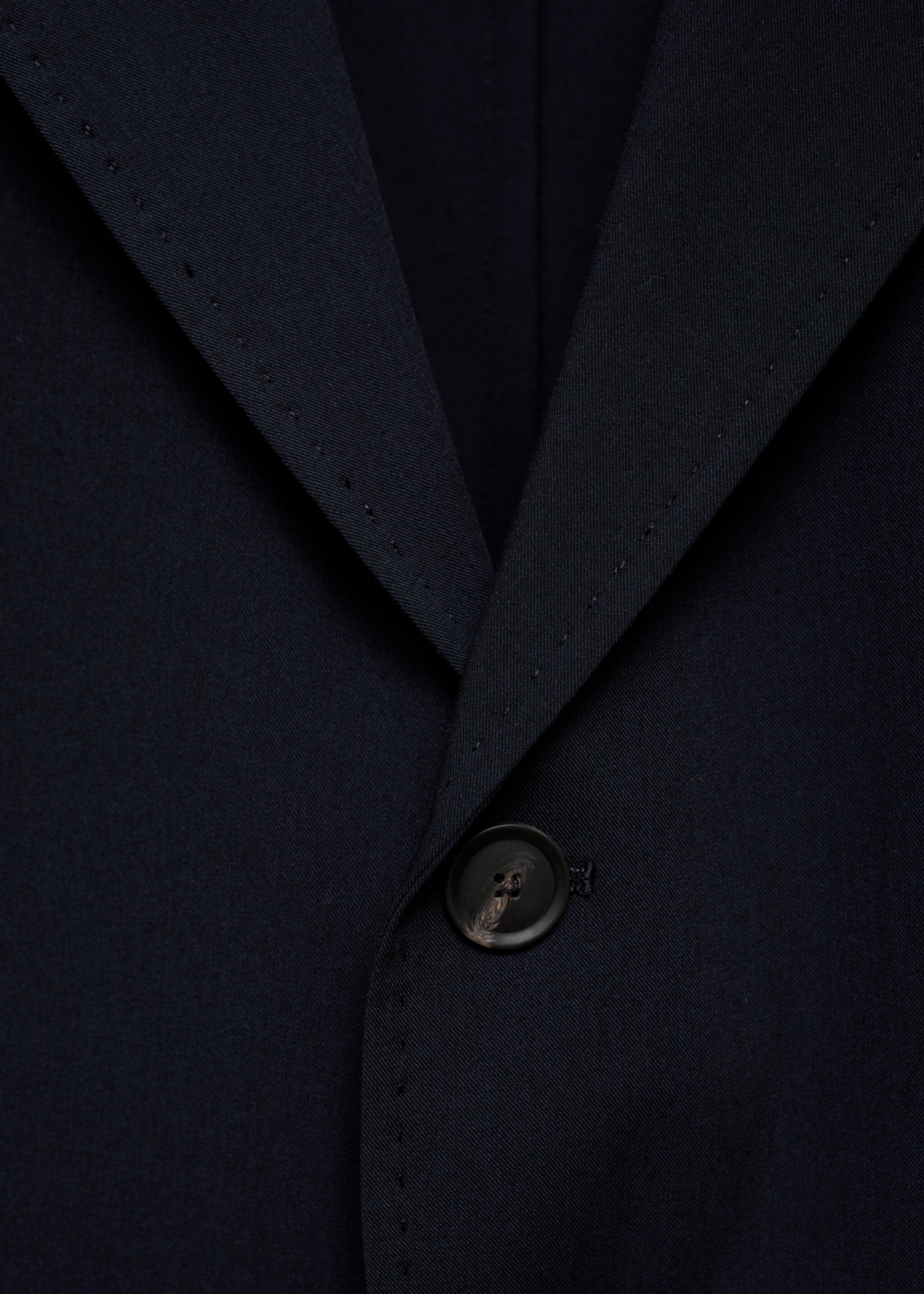 Slim-fit suit jacket with pockets - Details of the article 8