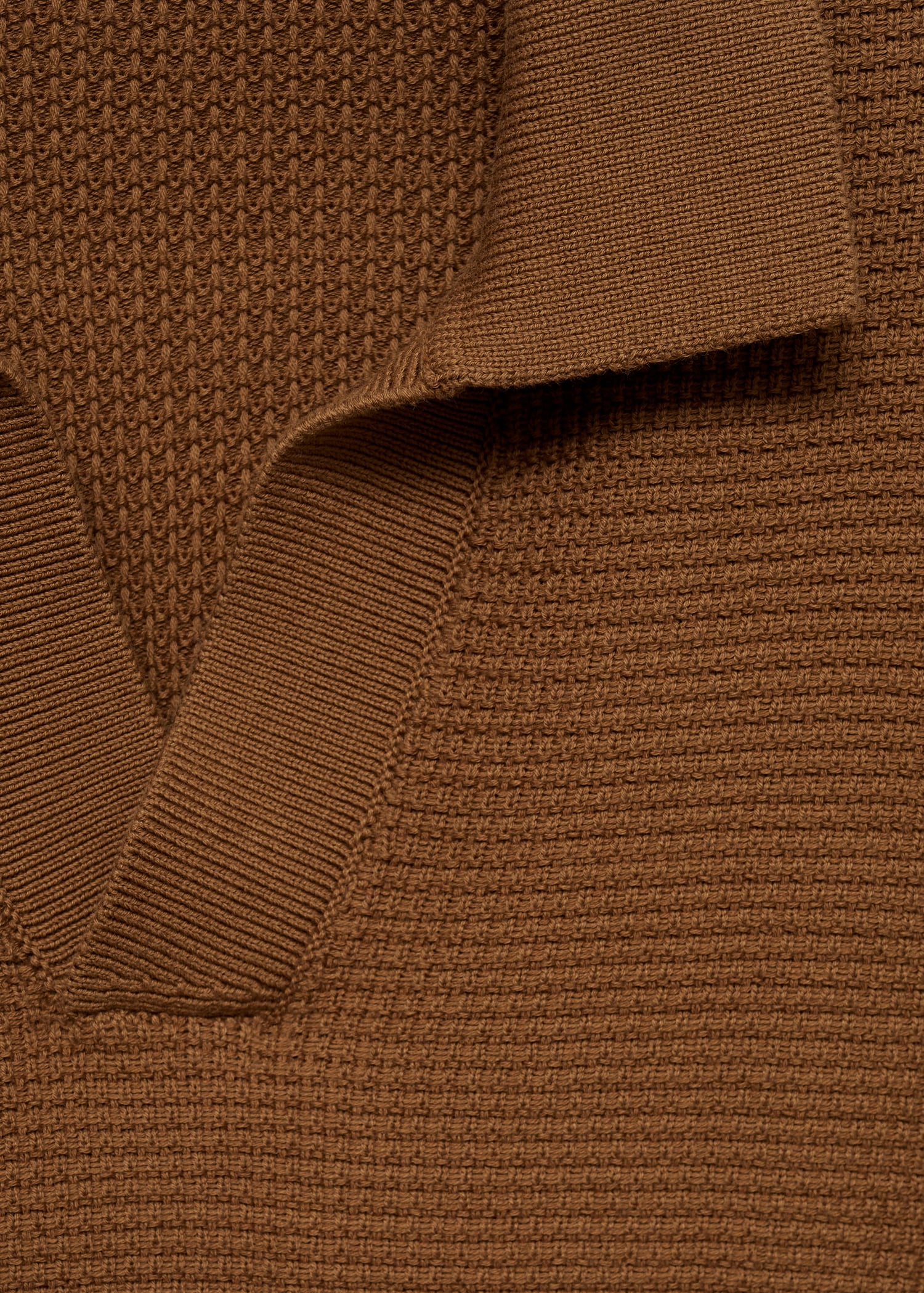 Medium-knit cotton structure polo - Details of the article 8