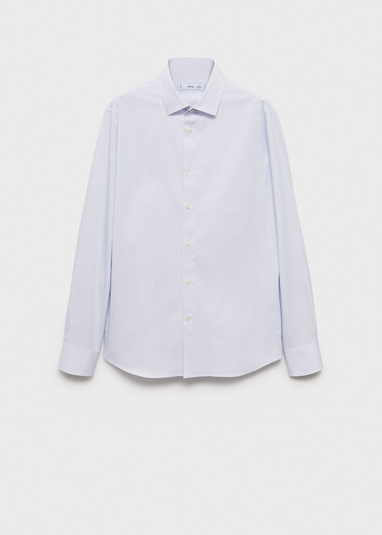 Chemise slim fit coton milleraies - Article sans modèle