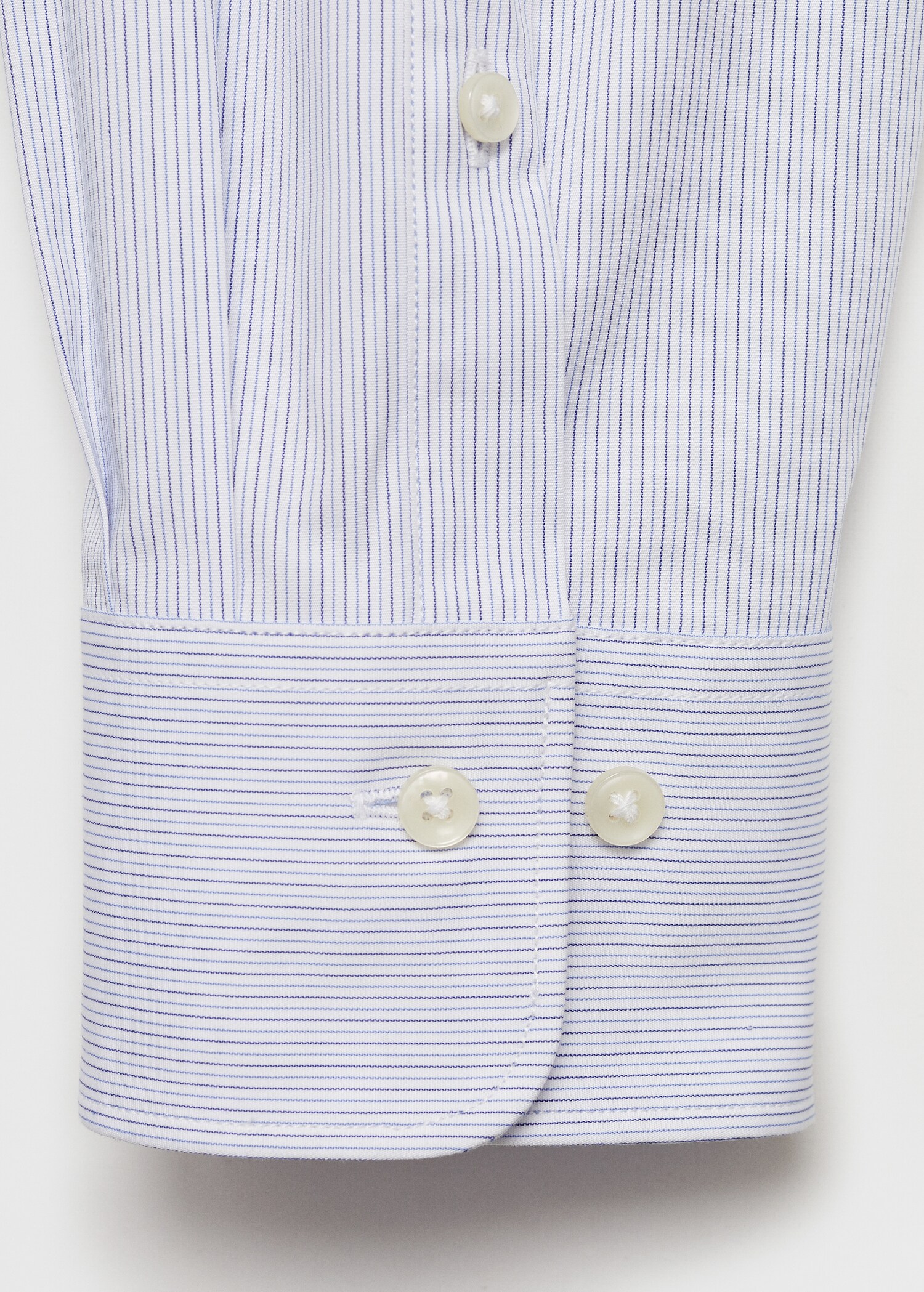 Chemise slim fit coton milleraies - Détail de l'article 0