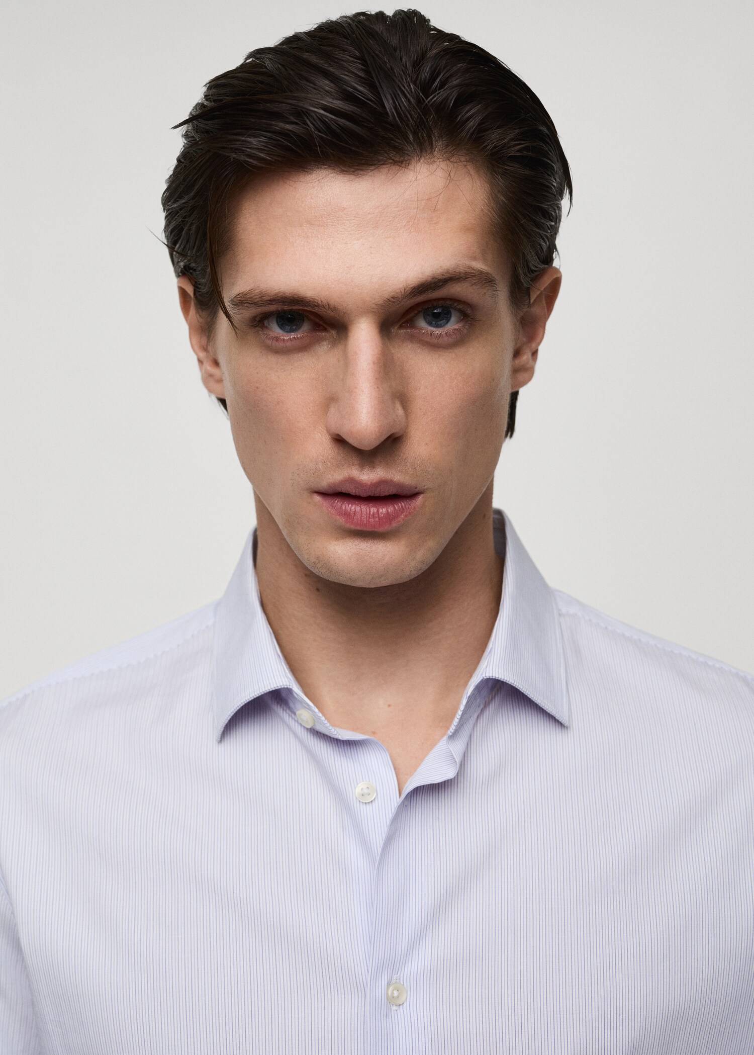 Chemise slim fit coton milleraies - Détail de l'article 1