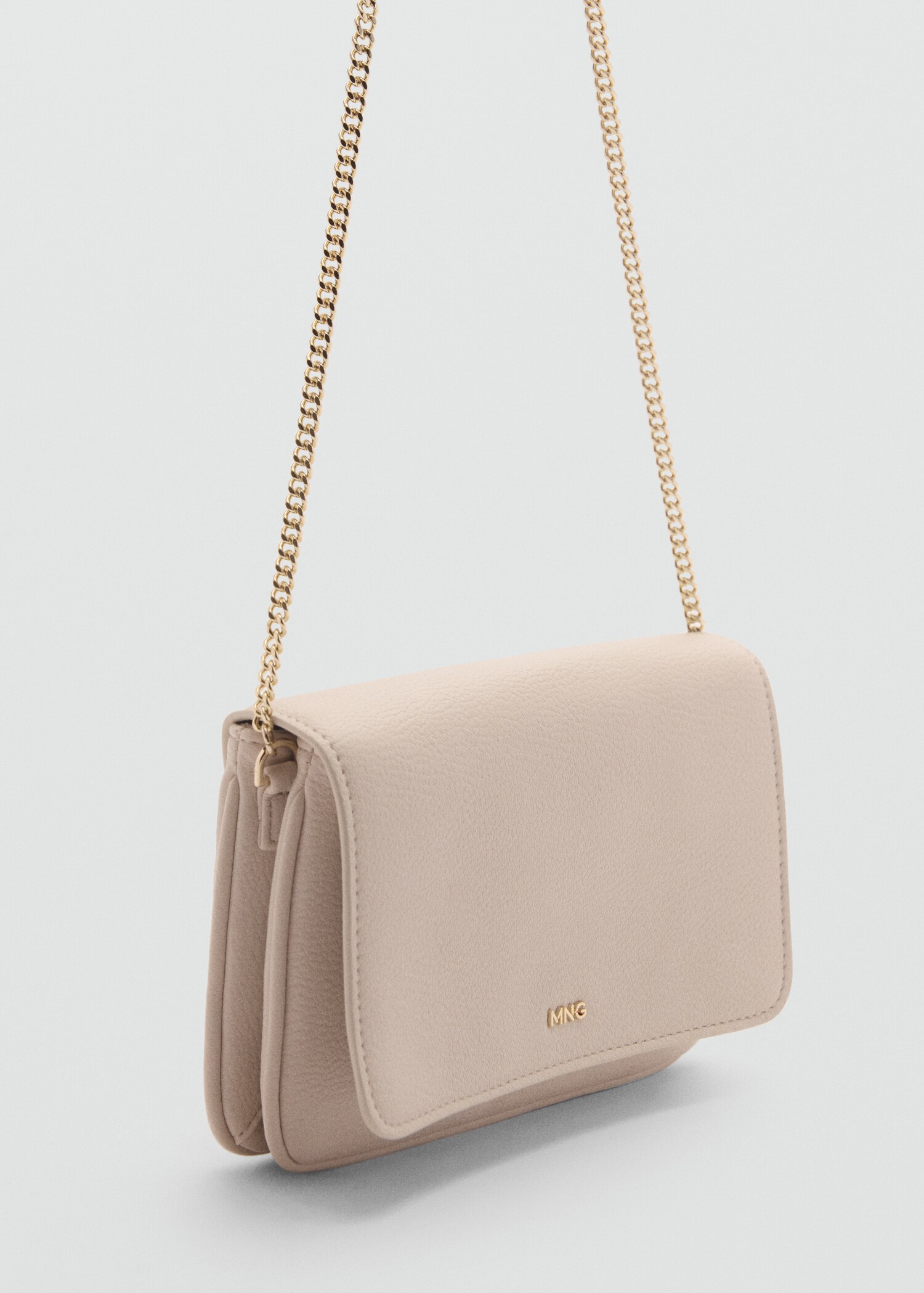 Crossbody bag with chain - Medium plane